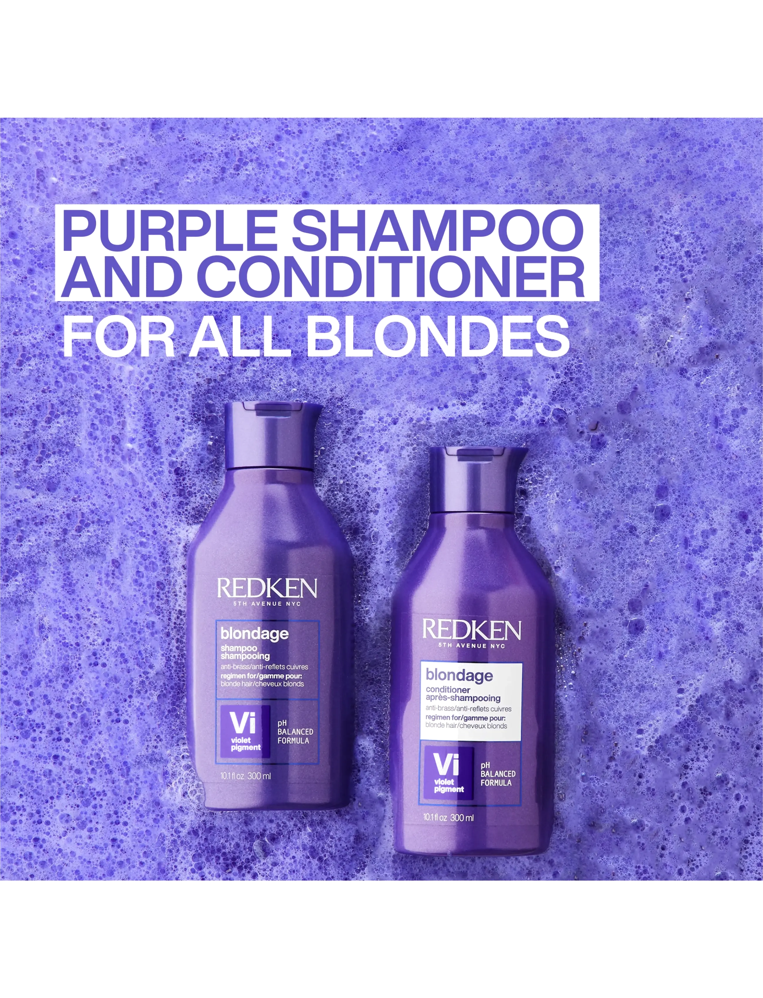 Redken - Redken Color Extend Blondage Shampoo 300 ml - hårvård - clear - 4