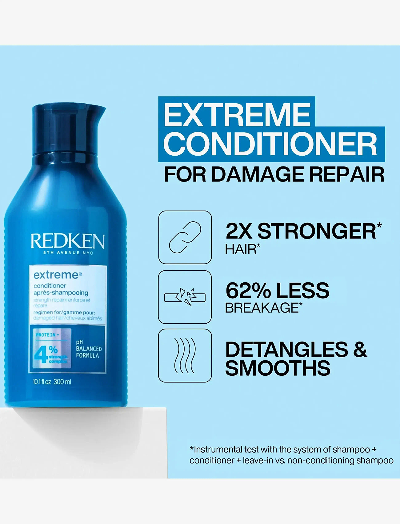 Redken - Redken Extreme Conditioner 300ml - balsam - clear - 1