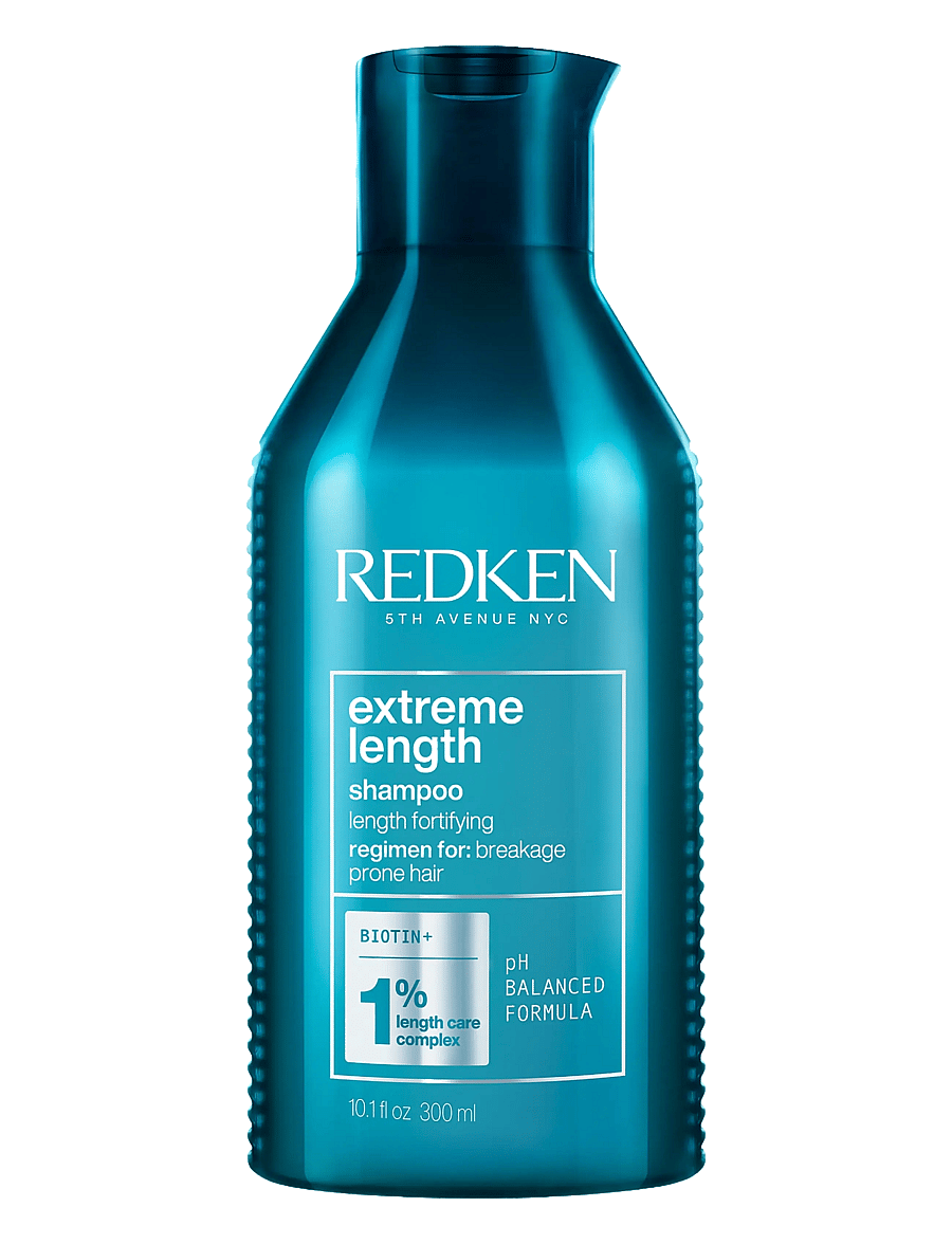Redken - Extreme Length Shampoo 300 ml - shampoo - clear - 1