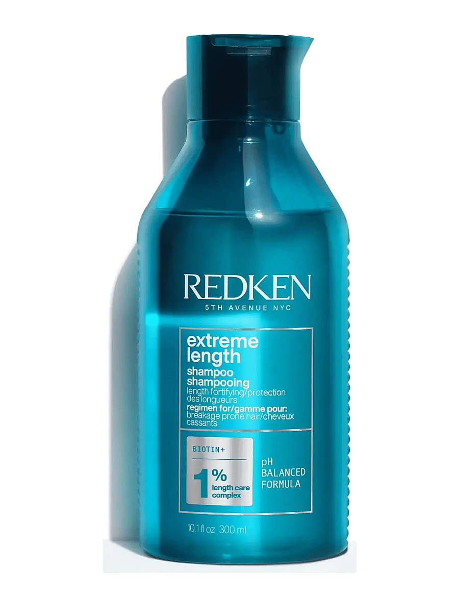 Redken - Extreme Length Shampoo 300 ml - shampoo - clear - 1