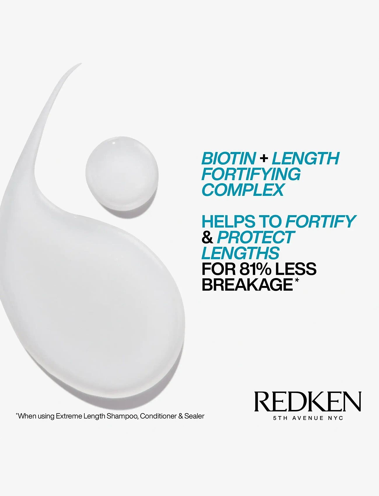 Redken - Redken Extreme Length Shampoo 300 ml - shampoot - clear - 4