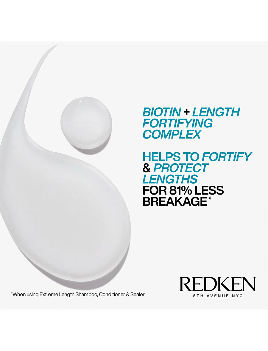 Redken - Extreme Length Shampoo 300 ml - shampoo - clear - 4