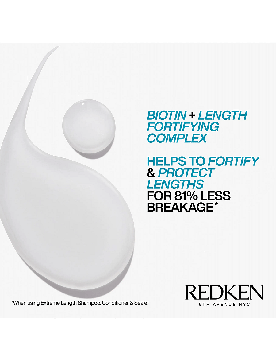 Redken - Extreme Length Shampoo 300 ml - shampoo - clear - 5