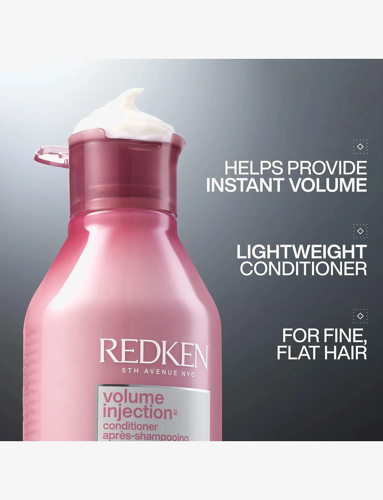 Redken - Redken Volume Injection Conditioner 300 ml - balsam - clear - 1