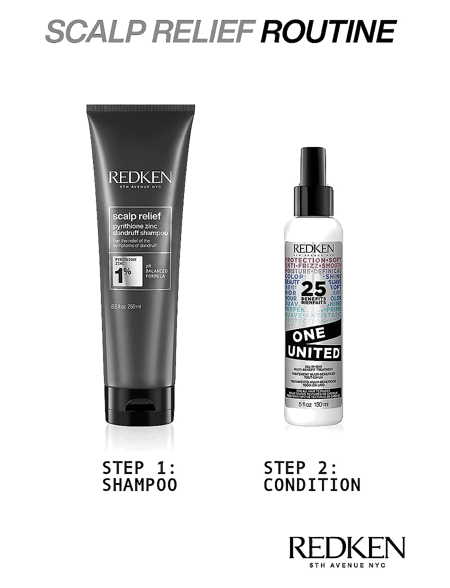 Redken - Redken Scalp Relief Dandruff Control Shampoo 250 ml - shampoo - clear - 2
