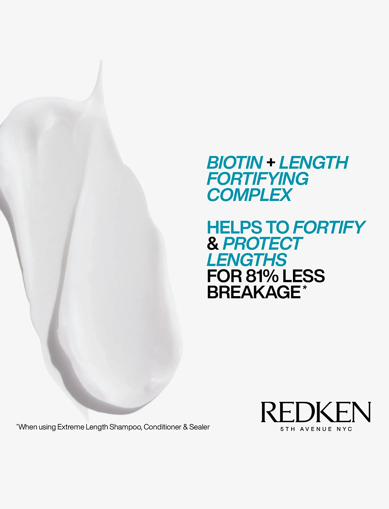 Redken - Redken Extreme Length Conditioner 300 ml - balsam - clear - 3