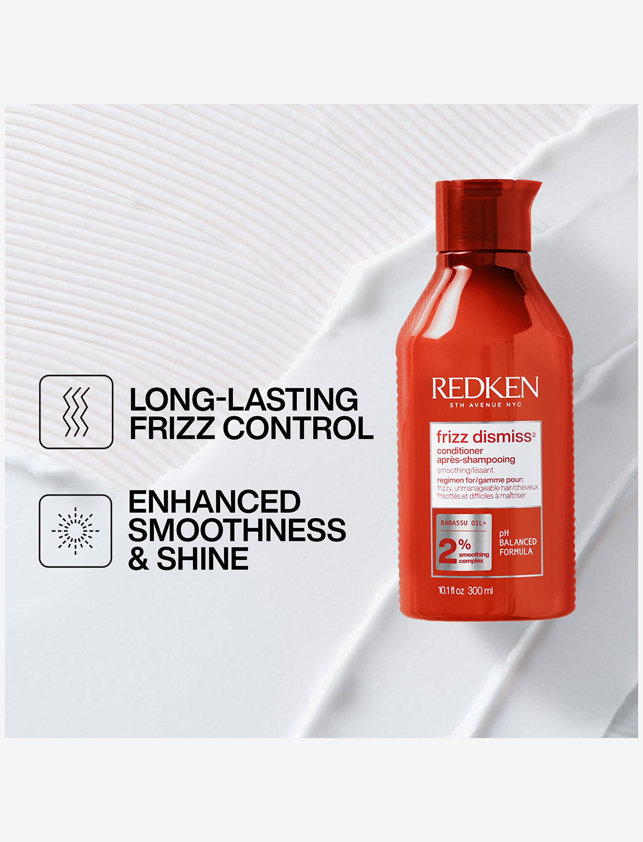 Redken - Redken Frizz Dismiss Conditioner 300ml - balsam - clear - 2