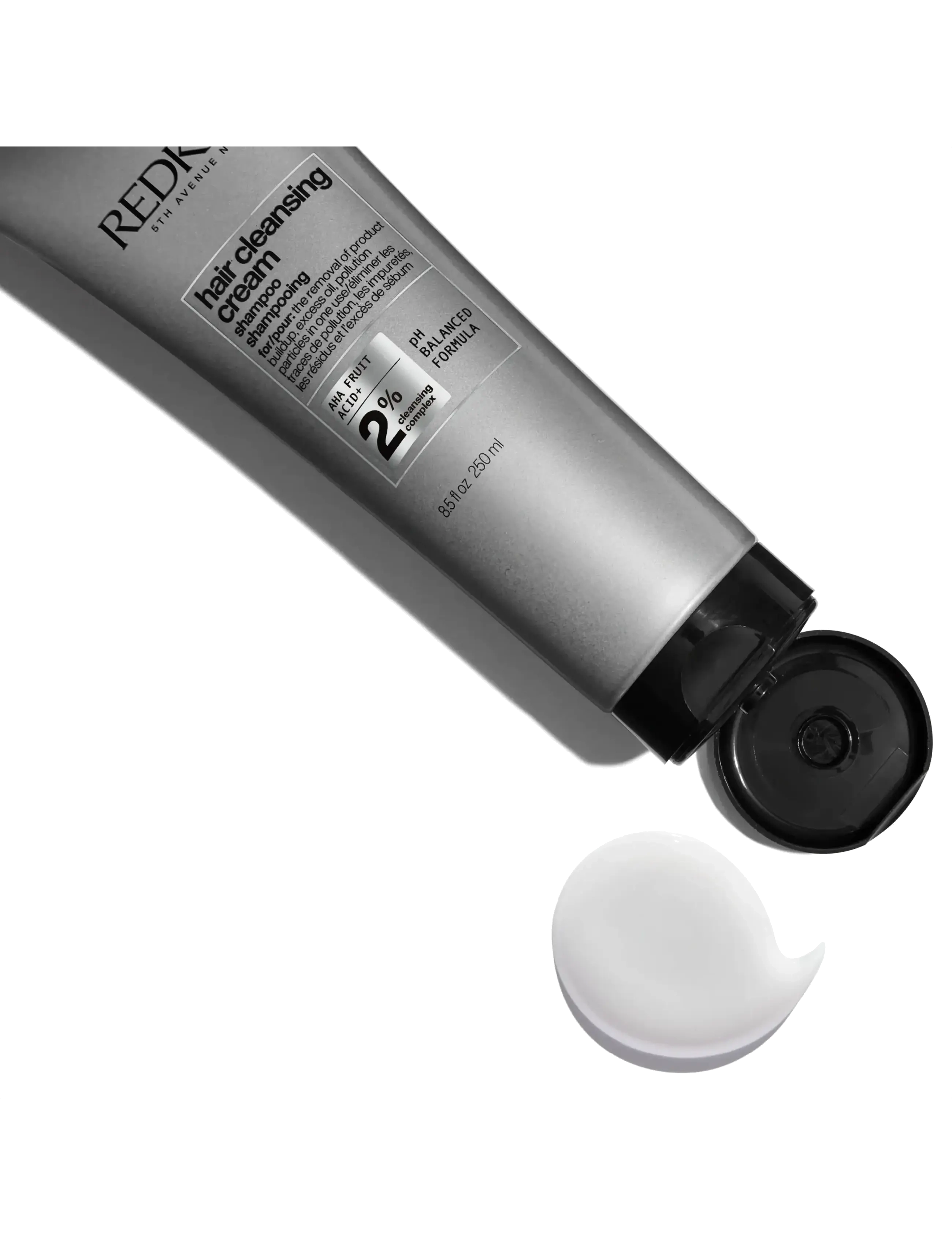 Redken - Redken Hair Cleansing Cream Shampoo 250ml - sjampó - clear - 3