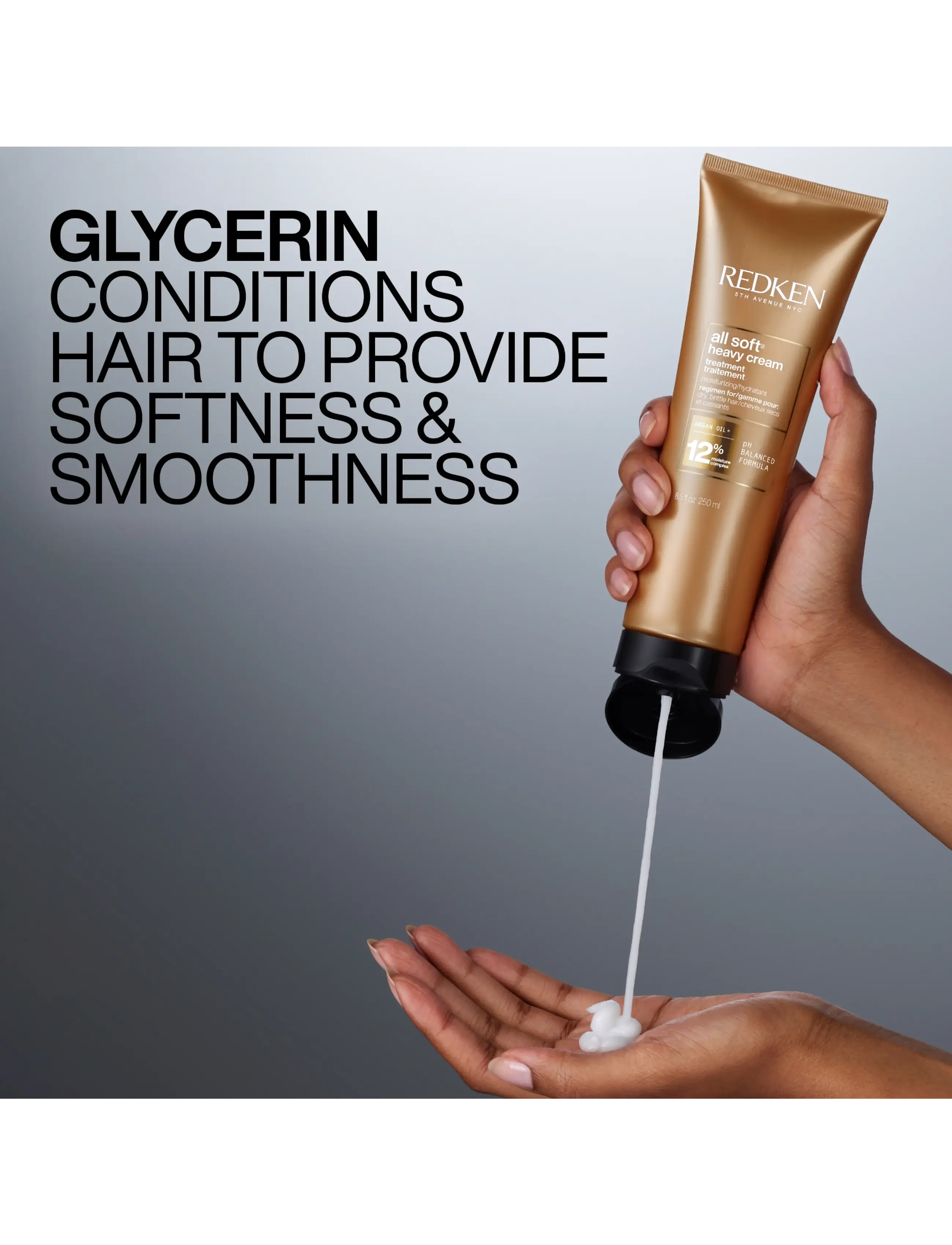 Redken - Redken All Soft Heavy Cream Treatment Mask 250 ml - mellem 200-500 kr - clear - 4