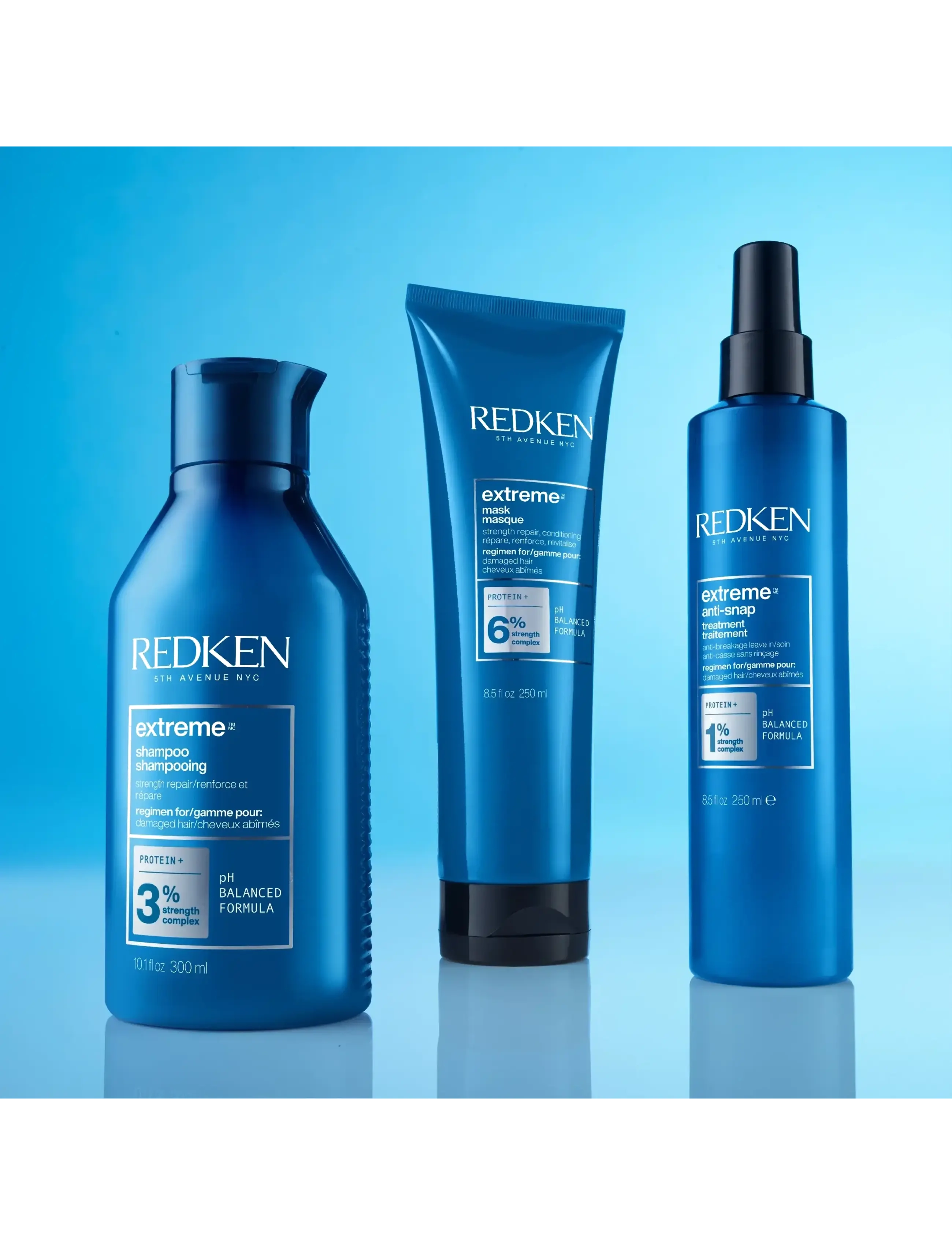Redken - Redken Extreme Strength Repair Mask 250ml - laveste priser - clear - 2