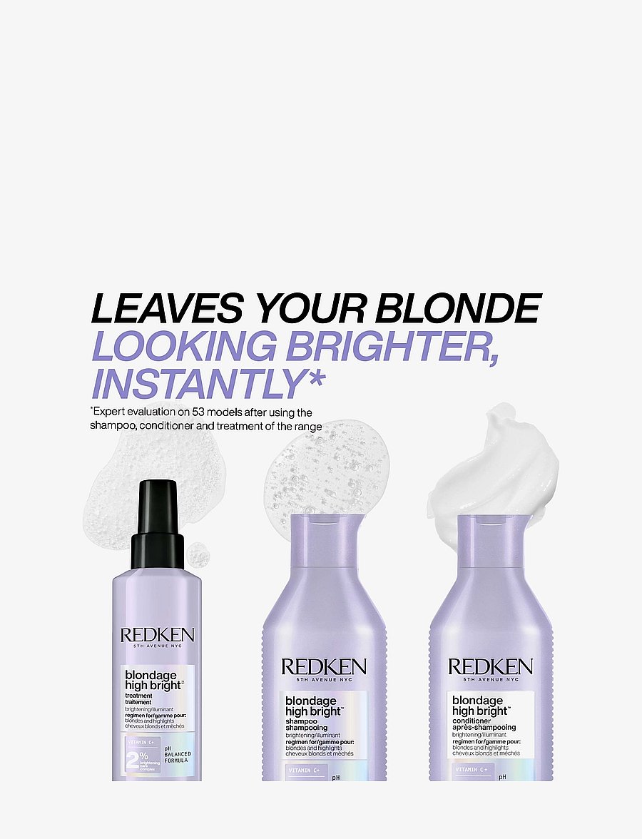 Redken - Redken Blondage High Bright Shampoo 300 ml - shampoo - no colour - 2