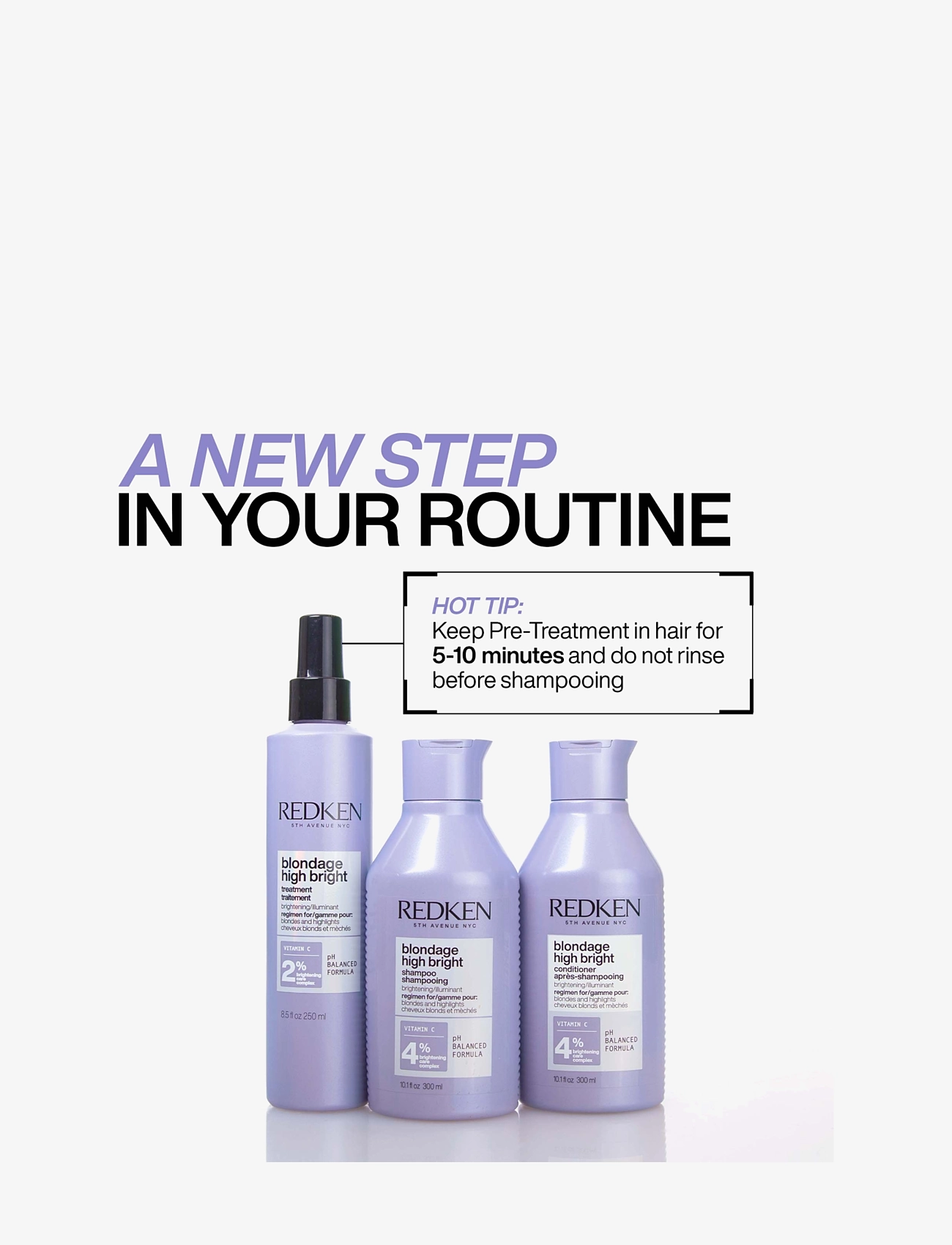 Redken - Redken Blondage High Bright Shampoo 300ml - sjampó - no colour - 5