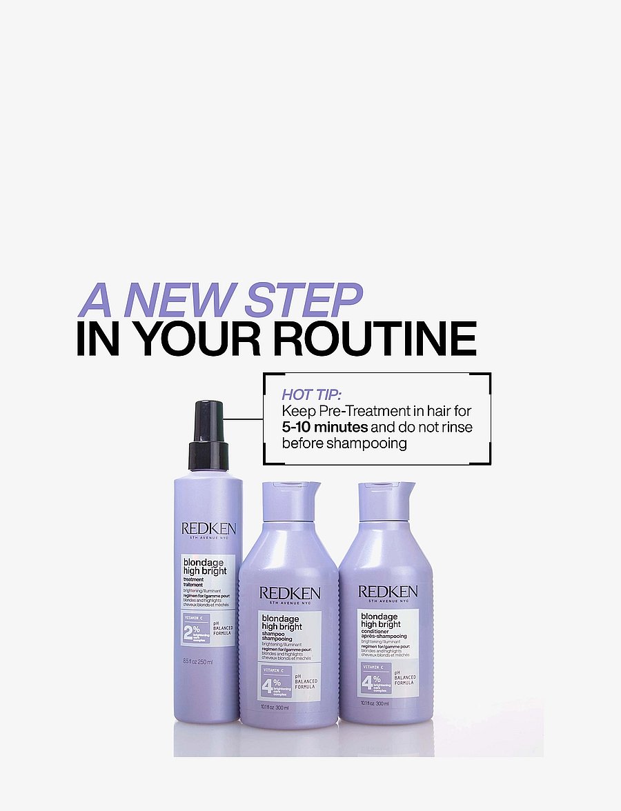 Redken - Redken Blondage High Bright Shampoo 300 ml - shampoo - no colour - 5