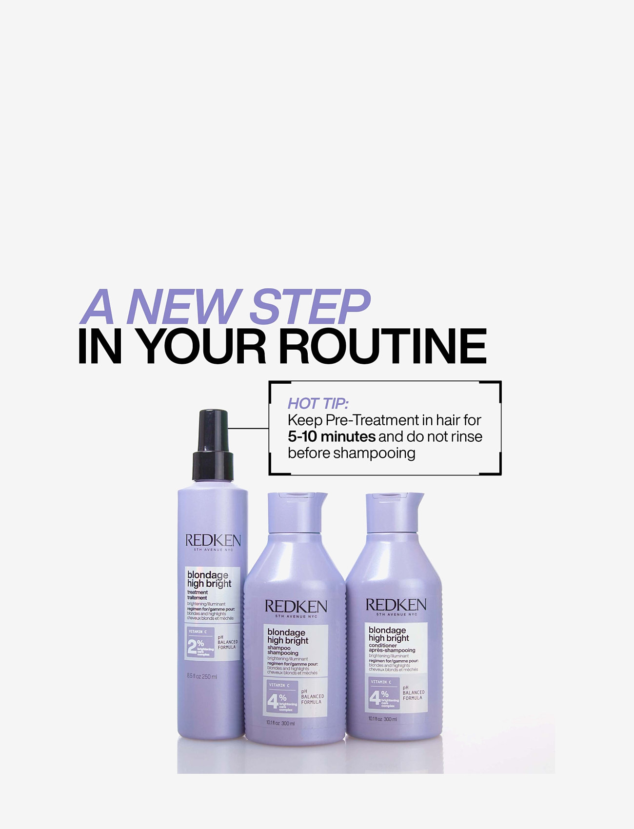 Redken - Redken Blondage High Bright Conditioner 300ml - hoitoaineet - no colour - 5