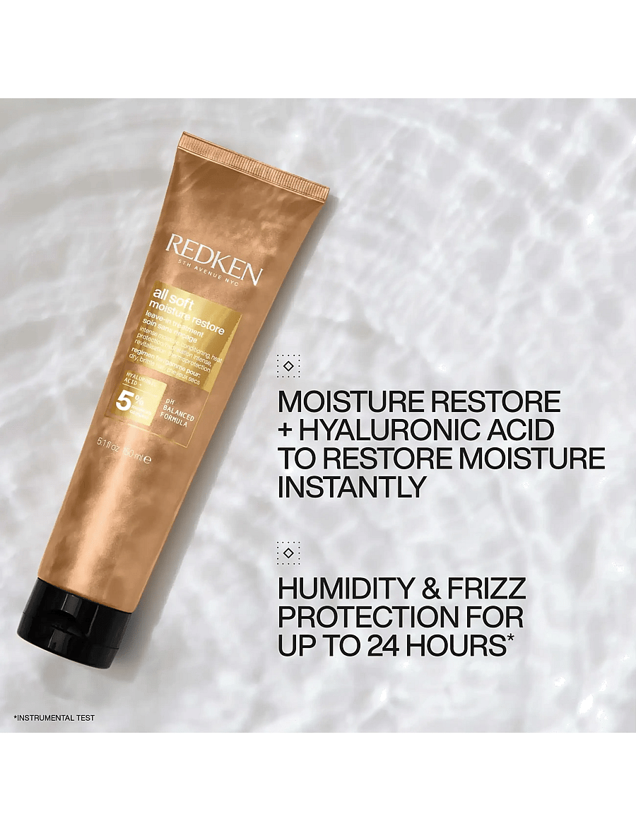 Redken - Redken All Soft Moisture Restore Leave-in 150 ml - hármeðferðir - no colour - 1