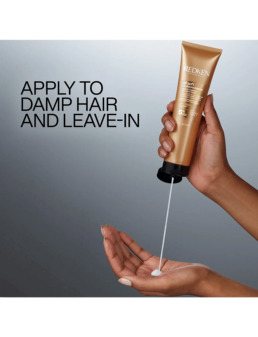 Redken - Redken All Soft Moisture Restore Leave-in 150 ml - hármeðferðir - no colour - 3