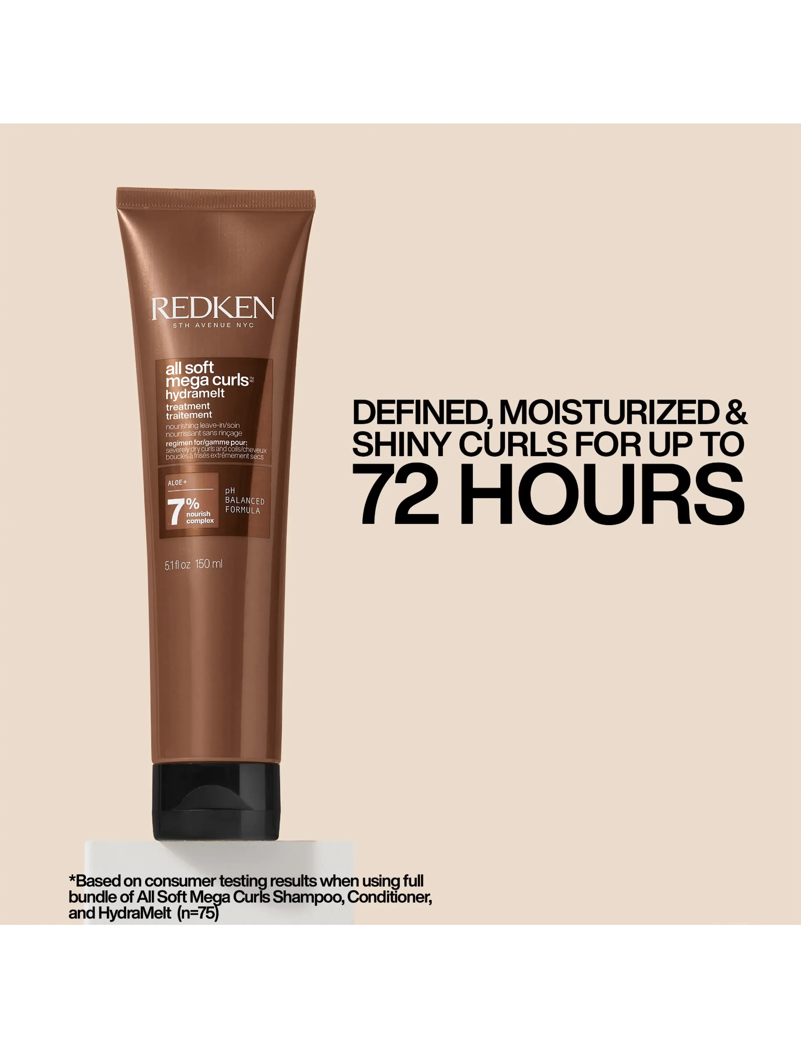 Redken - Redken All Soft Mega Curls Hydramelt 150 ml - hårvård - no colour - 1