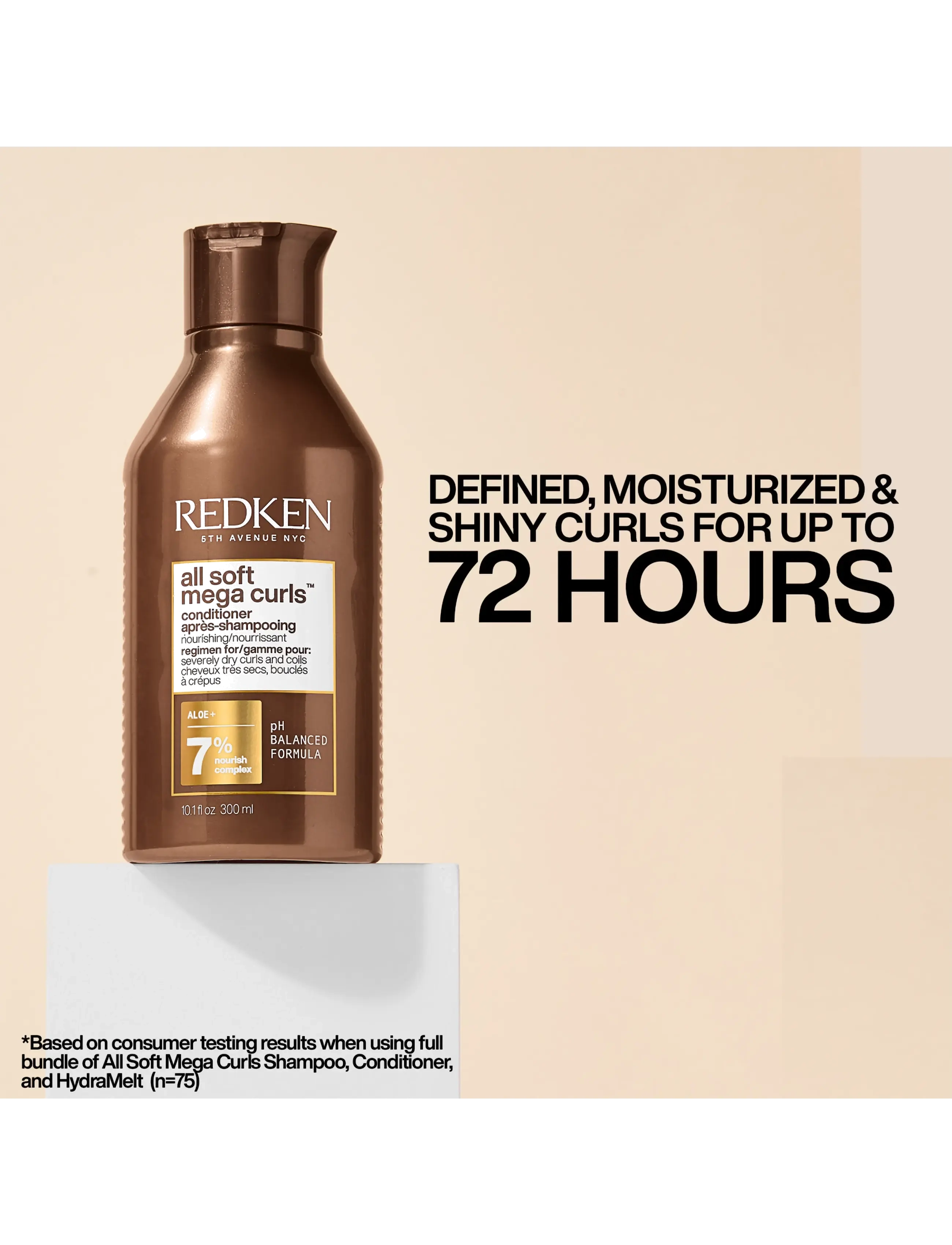 Redken - Redken All Soft Mega Curls Conditioner 300 ml - hårvård - no colour - 1