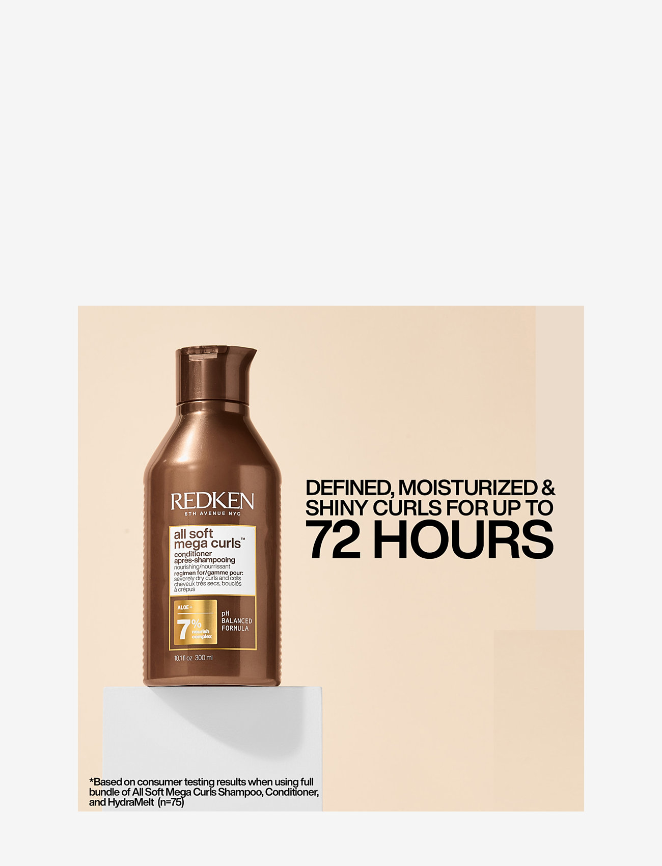 Redken - Redken All Soft Mega Curls Conditioner 300 ml - balsam & conditioner - no colour - 2