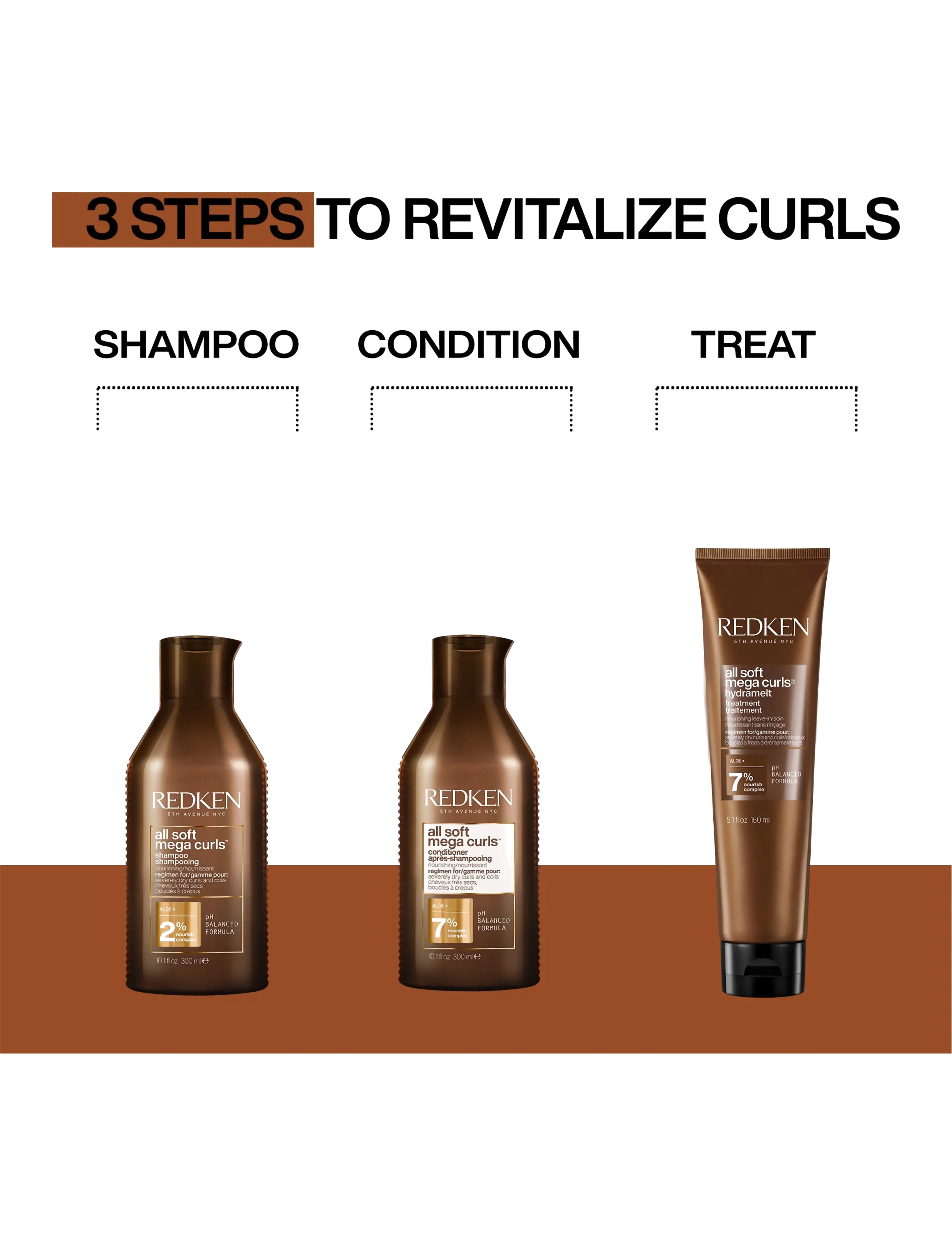 Redken - Redken All Soft Mega Curls Shampoo 300 ml - hårvård - no colour - 5