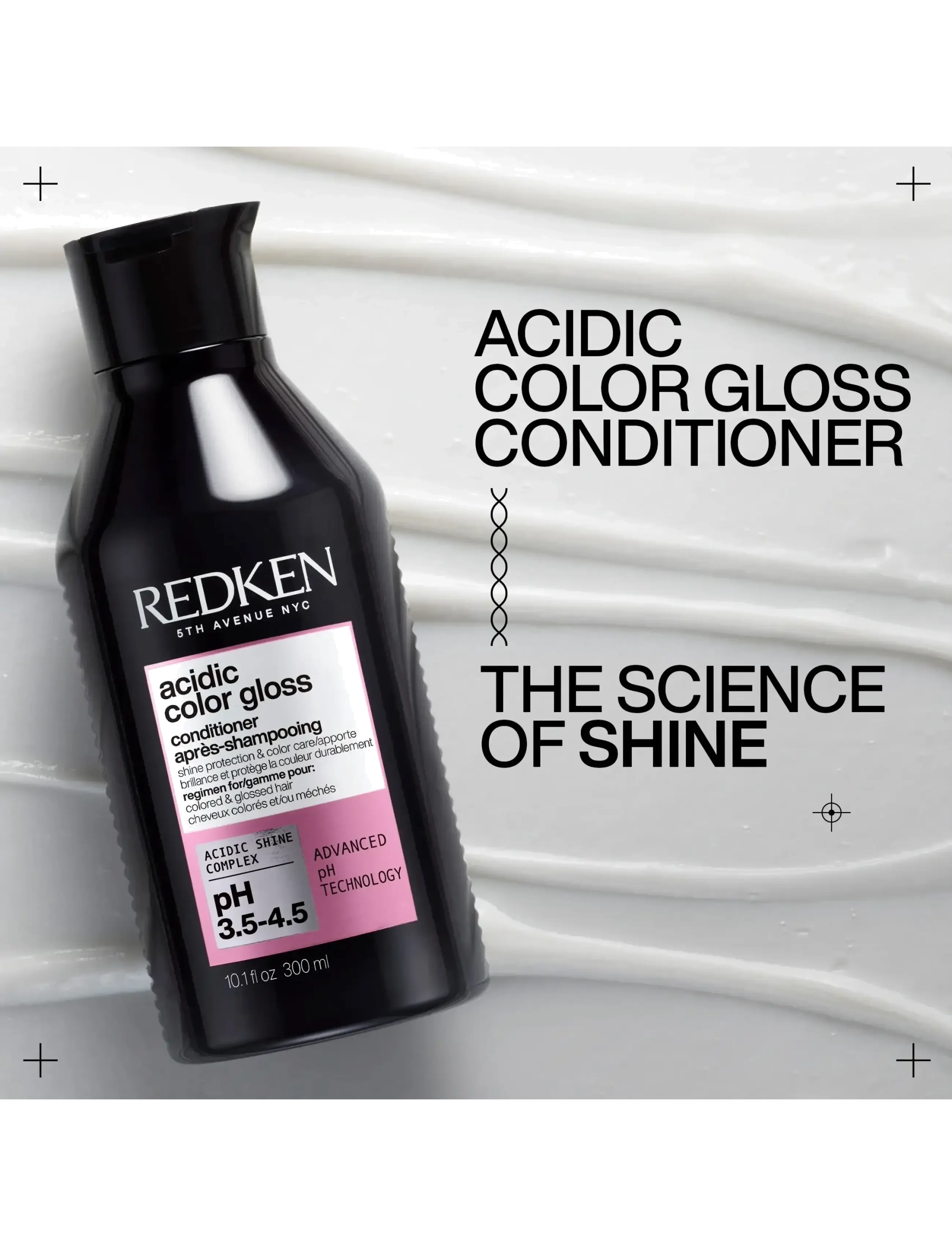 Redken - Redken Acidic Color Gloss Conditioner 300 ml - hair care - no color - 1