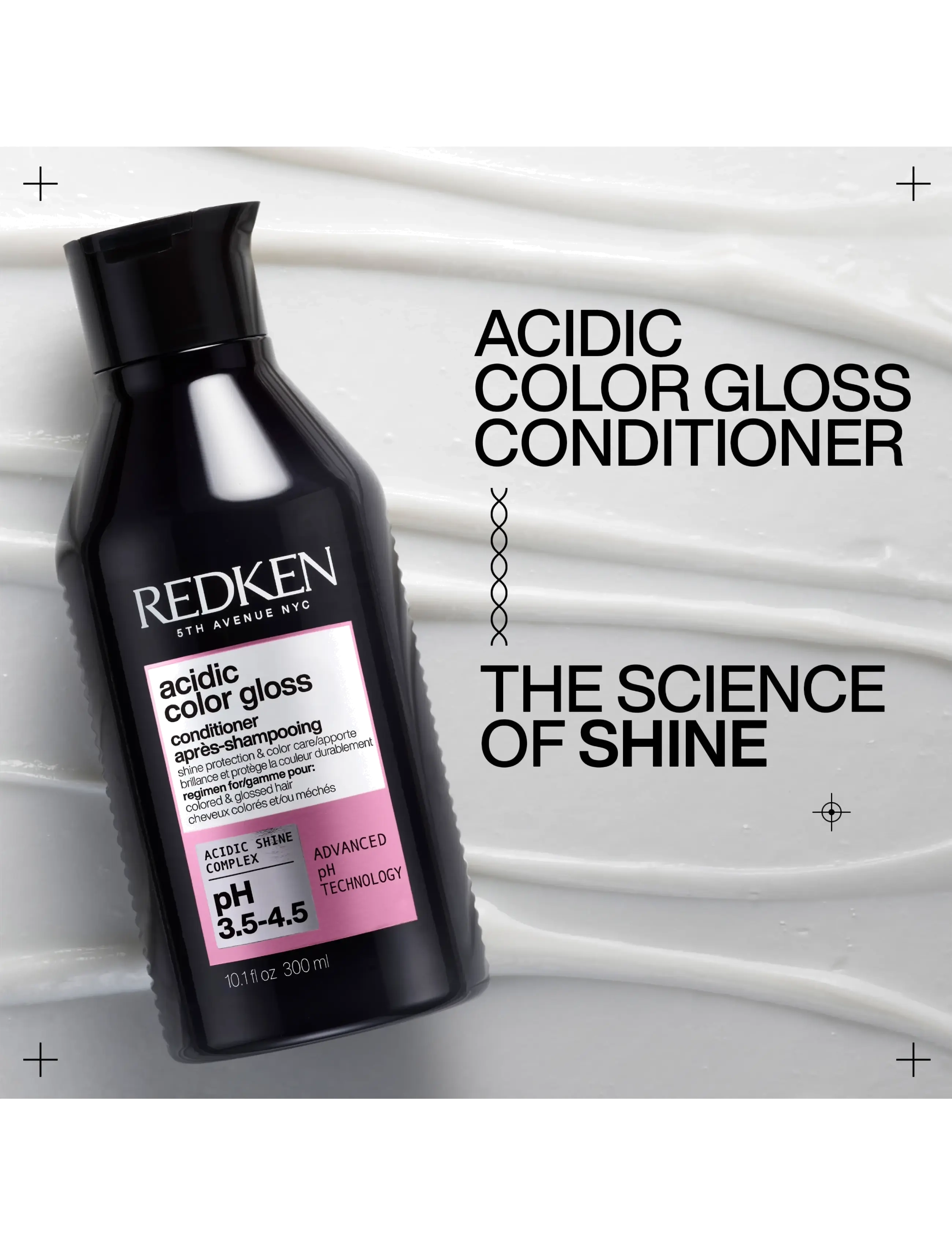 Redken - Redken Acidic Color Gloss Conditioner 300 ml - hoitoaineet - no color - 1