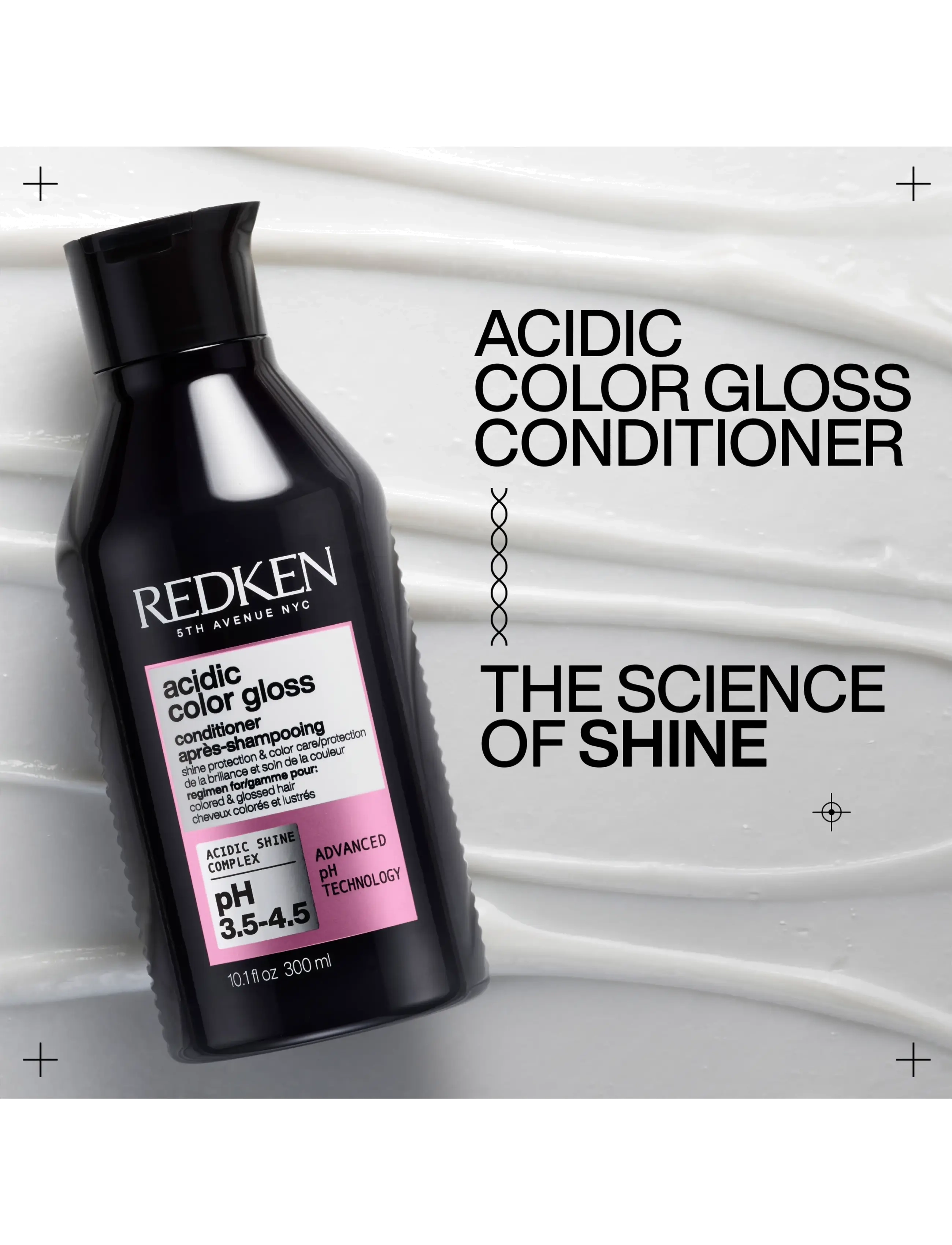 Redken - Redken Acidic Color Gloss Conditioner 500 ml - hårvård - clear - 1