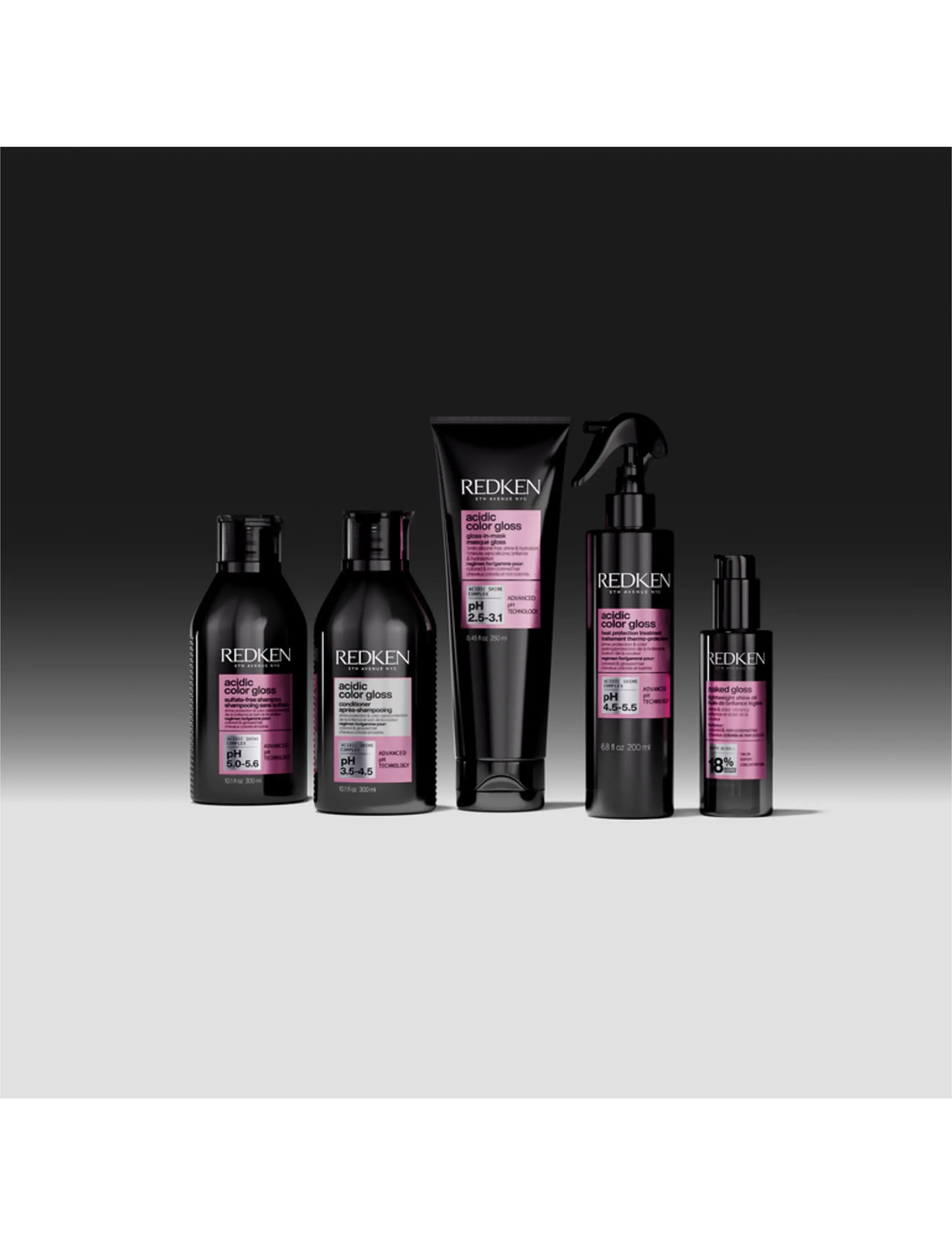 Redken - Redken Acidic Color Gloss Conditioner 500 ml - hårvård - clear - 5