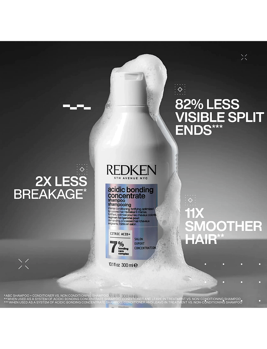 Redken - Redken Acidic Bonding Concentrate Shampoo 500 ml - sjampó - clear - 1