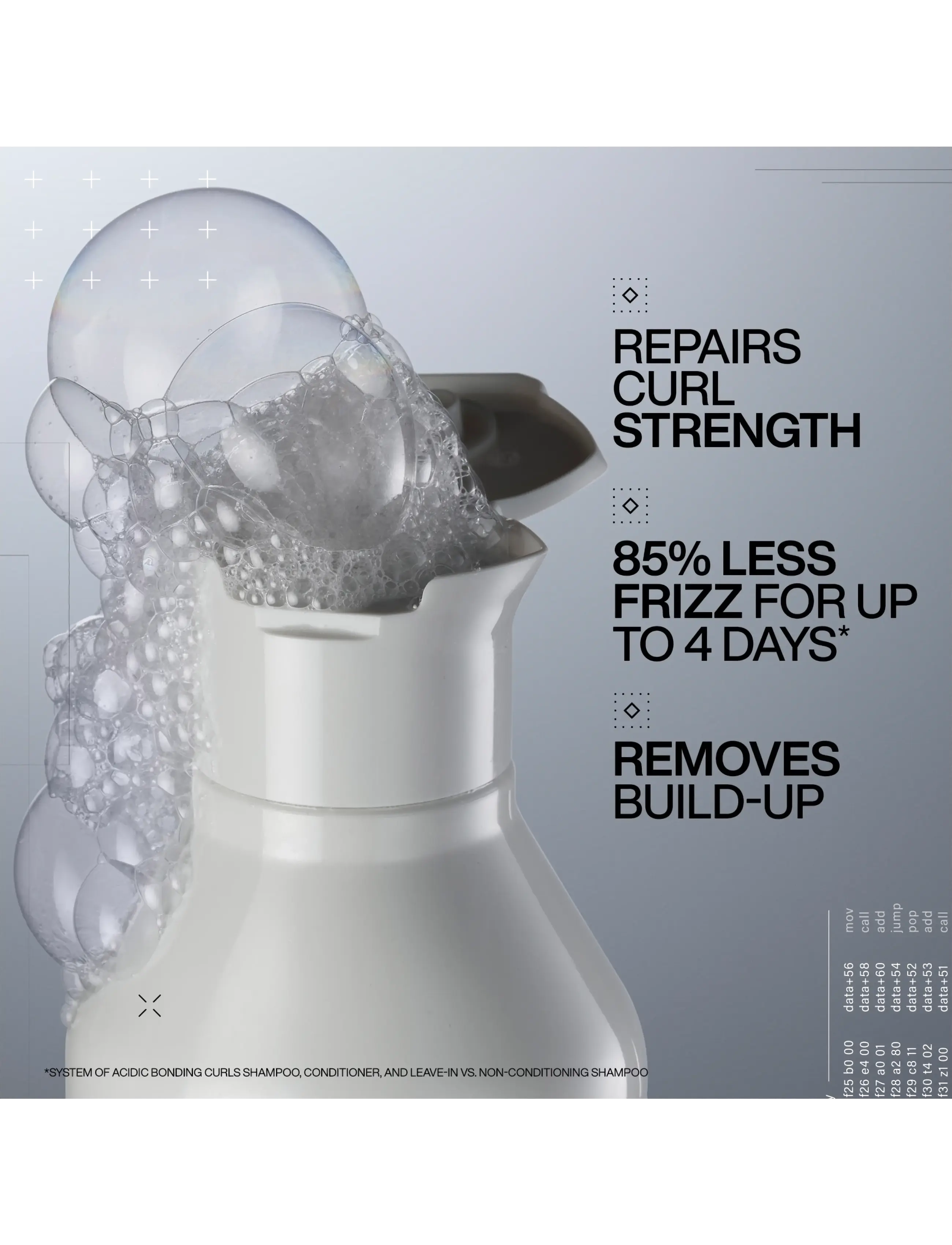 Redken Acidic Bonding Curls Shampoo schampo & balsam dam – bild 2
