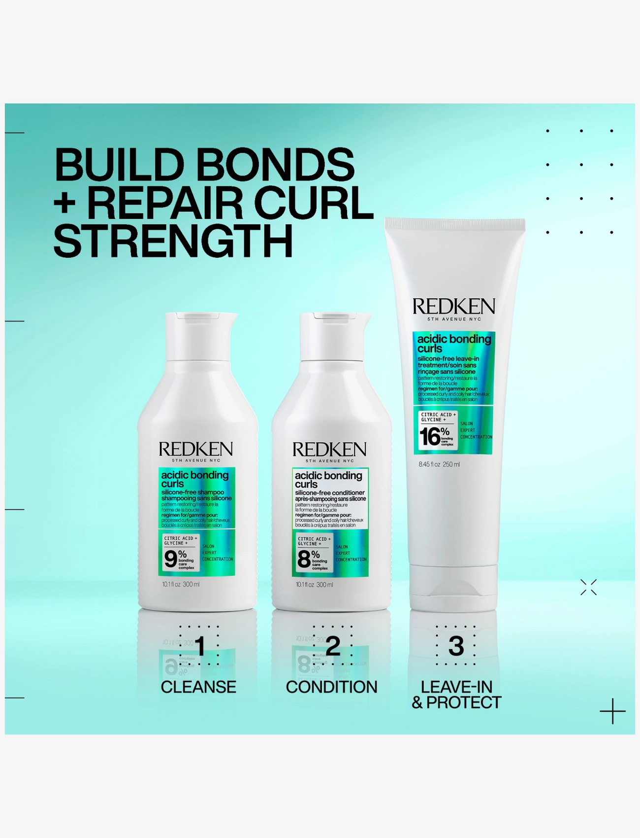 Redken - Redken Acidic Bonding Curls Shampoo 300ml - laveste priser - no color - 5
