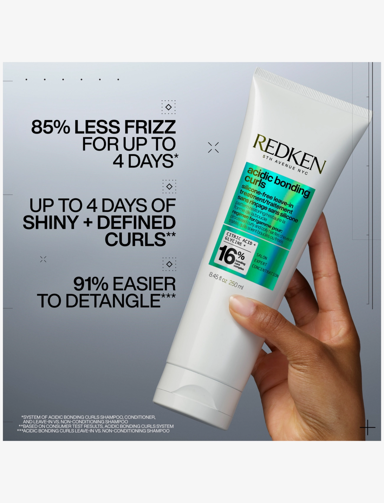 Redken - Redken Acidic Bonding Curls Leave-in Treatment 250 ml - hårkure - no color - 1