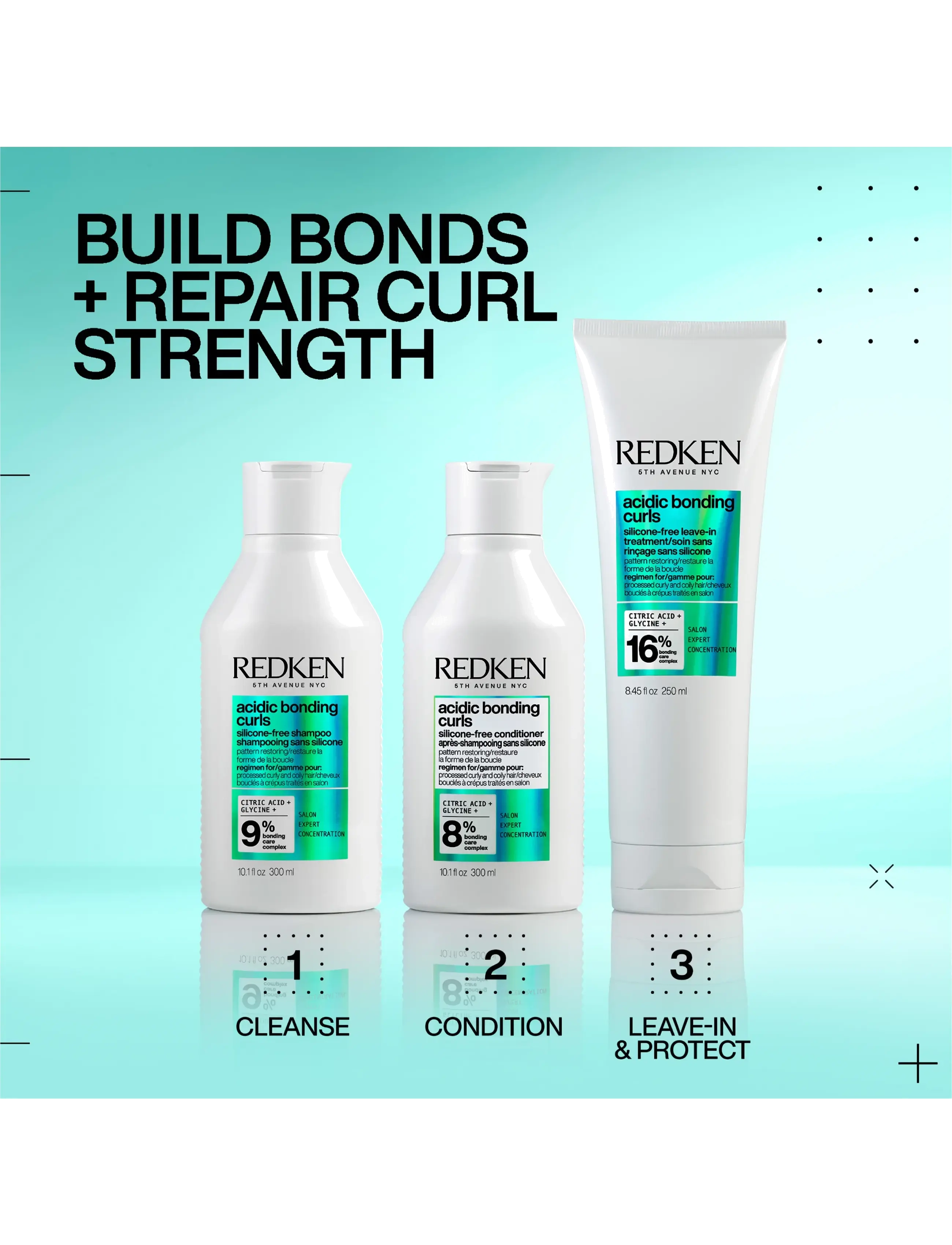 Redken - Redken Acidic Bonding Curls Leave-in Treatment 250 ml - hårkure - no color - 4