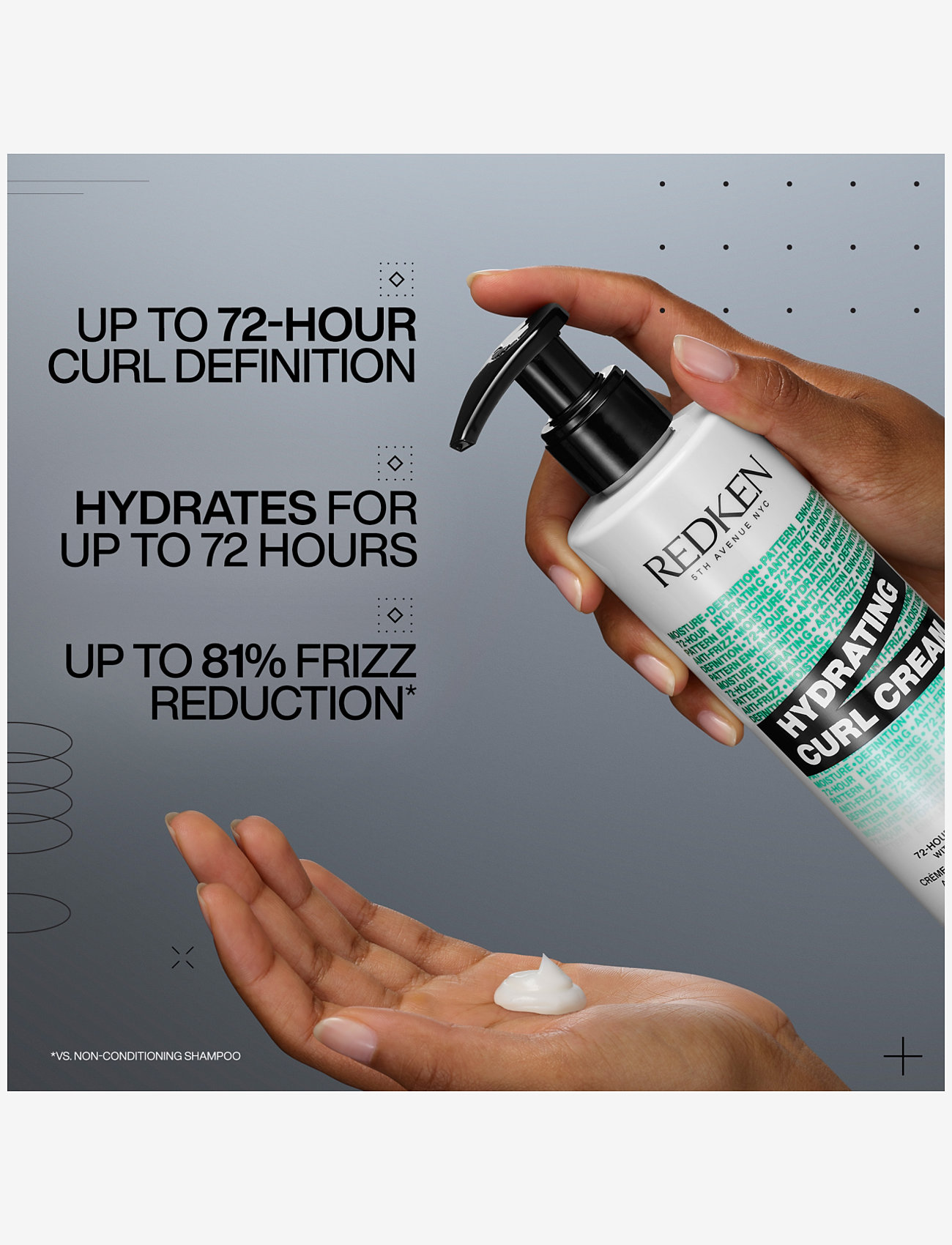 Redken - Redken Hydrating Curl Cream 250ml - stylingcremer - no color - 1