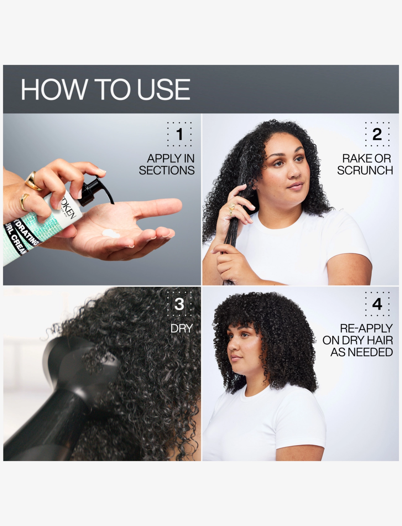 Redken - Redken Hydrating Curl Cream 250ml - alhaisimmat hinnat - no color - 5