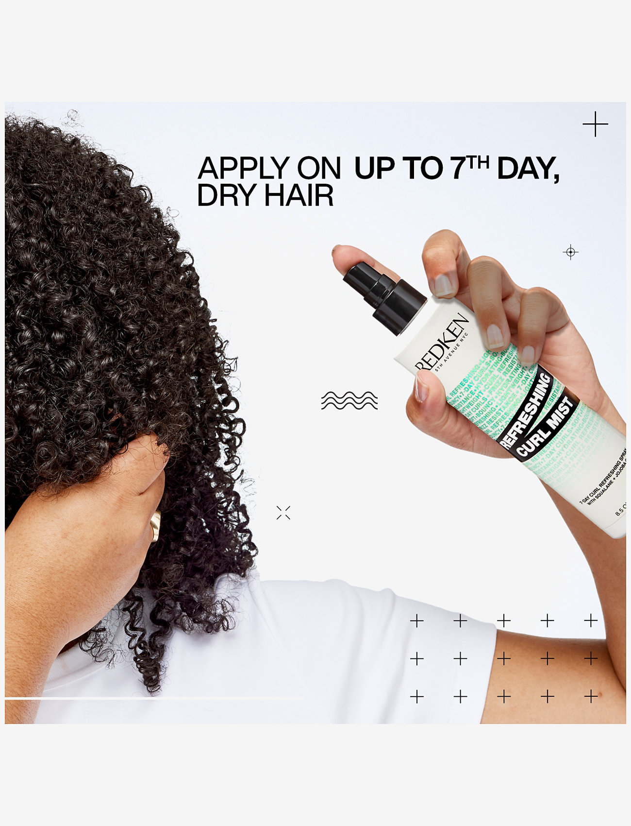 Redken - Redken Refreshing Curl Mist 250 ml - hair mist - no color - 3
