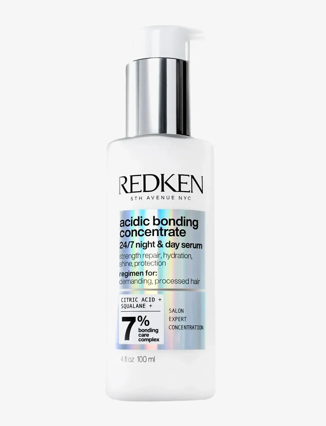 Redken - Redken Acidic Bonding Concentrate 24/7 Night & Day Serum 100 ml - hårkure - clear - 0
