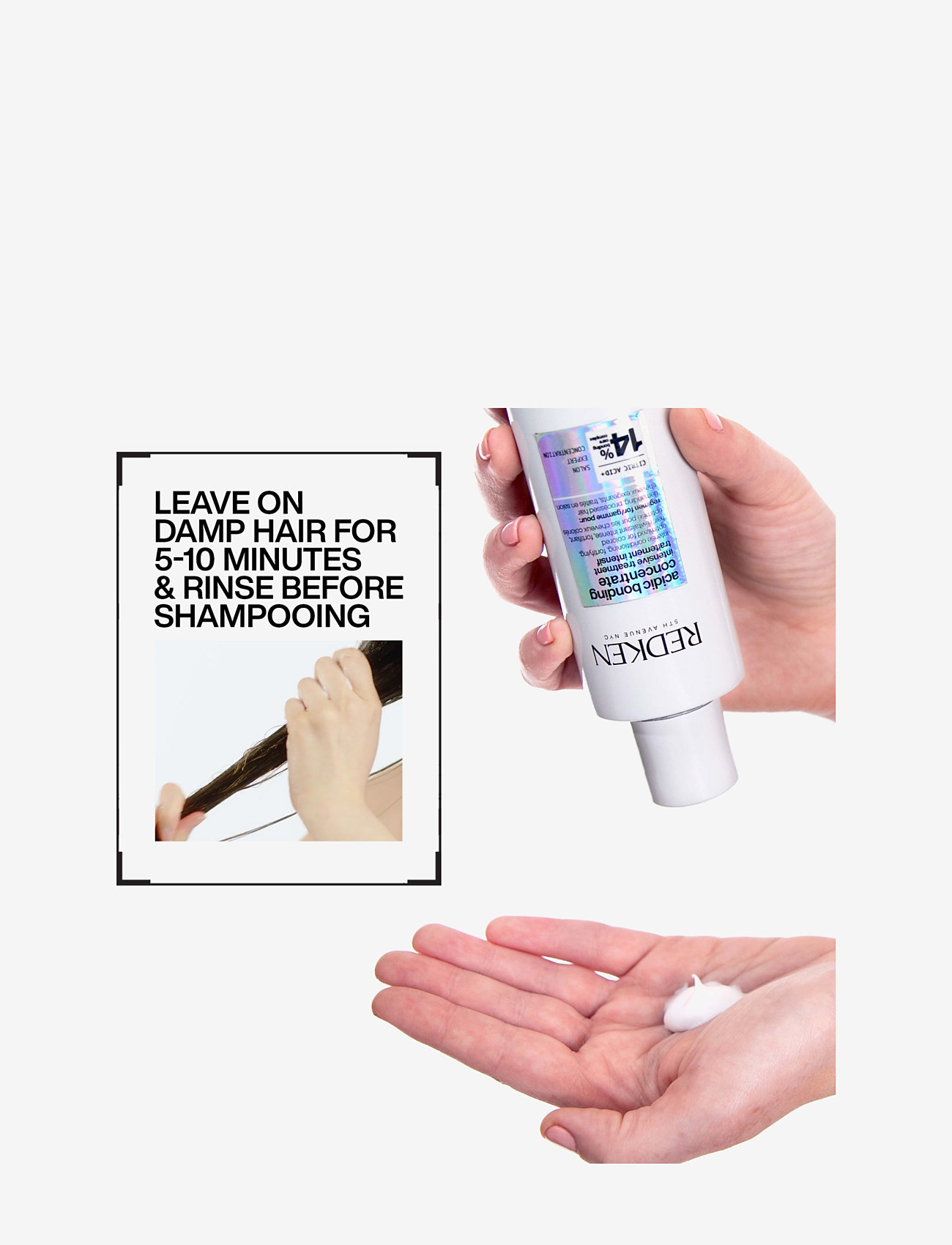 Redken - Redken Acidic Bonding Concentrate Intensive Pre-Treatment 190ml - clear - 2