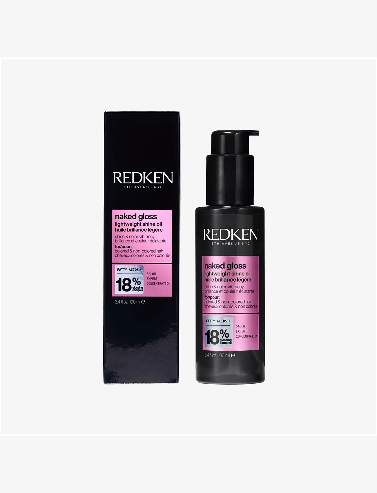 Redken - Redken Acidic Color Gloss Naked Gloss 100ml - shine spray - clear - 1