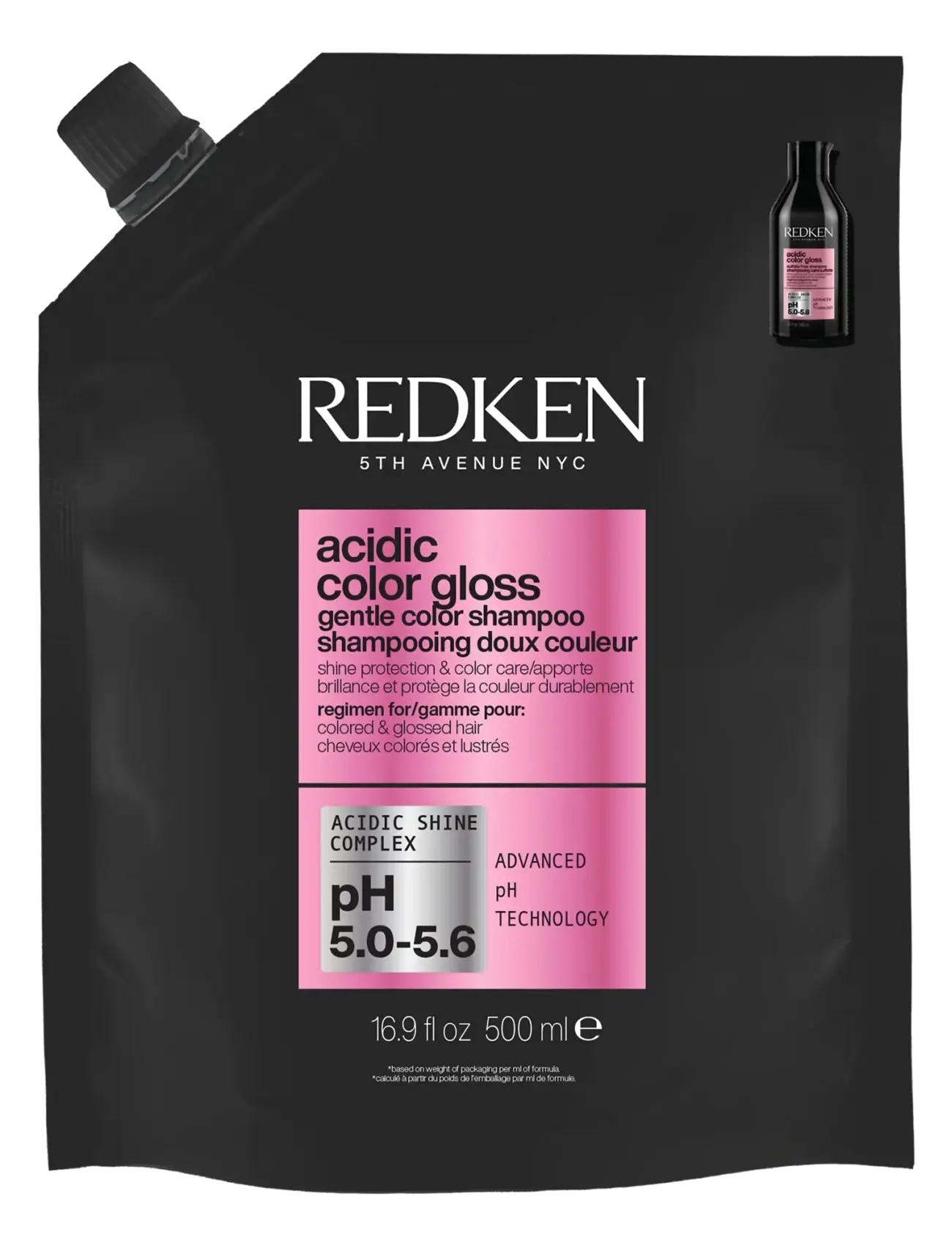 Redken Redken Acidic Color Gloss Shampoo Refill 500 ml - Hårprodukter - CLEAR / undefined