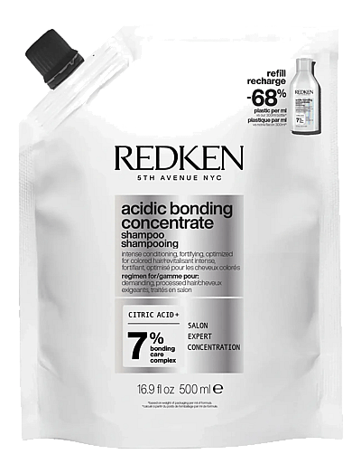 Redken Acidic Bonding Concentrate Shampoo Refill 500 Ml - Shampoo