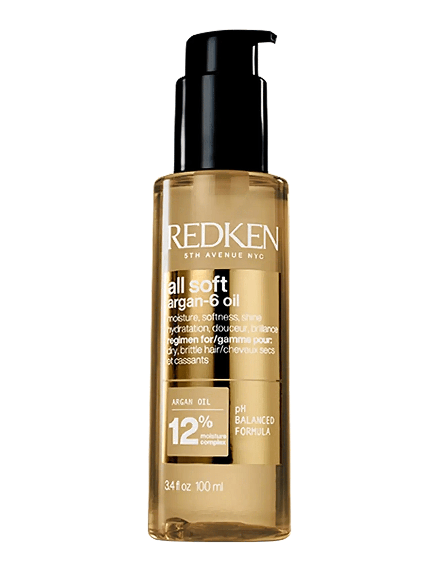 Redken - Redken All Soft Argan-6 Oil 100 ml - håroljor - clear - 0