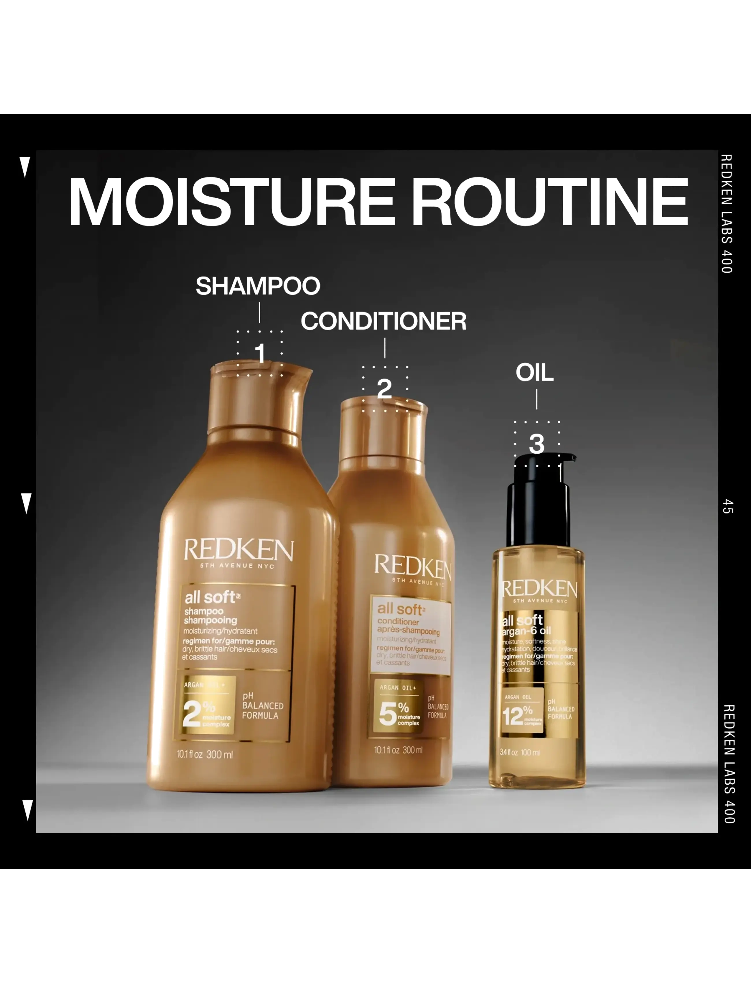 Redken - Redken All Soft Argan-6 Oil 100 ml - hårolie - clear - 1