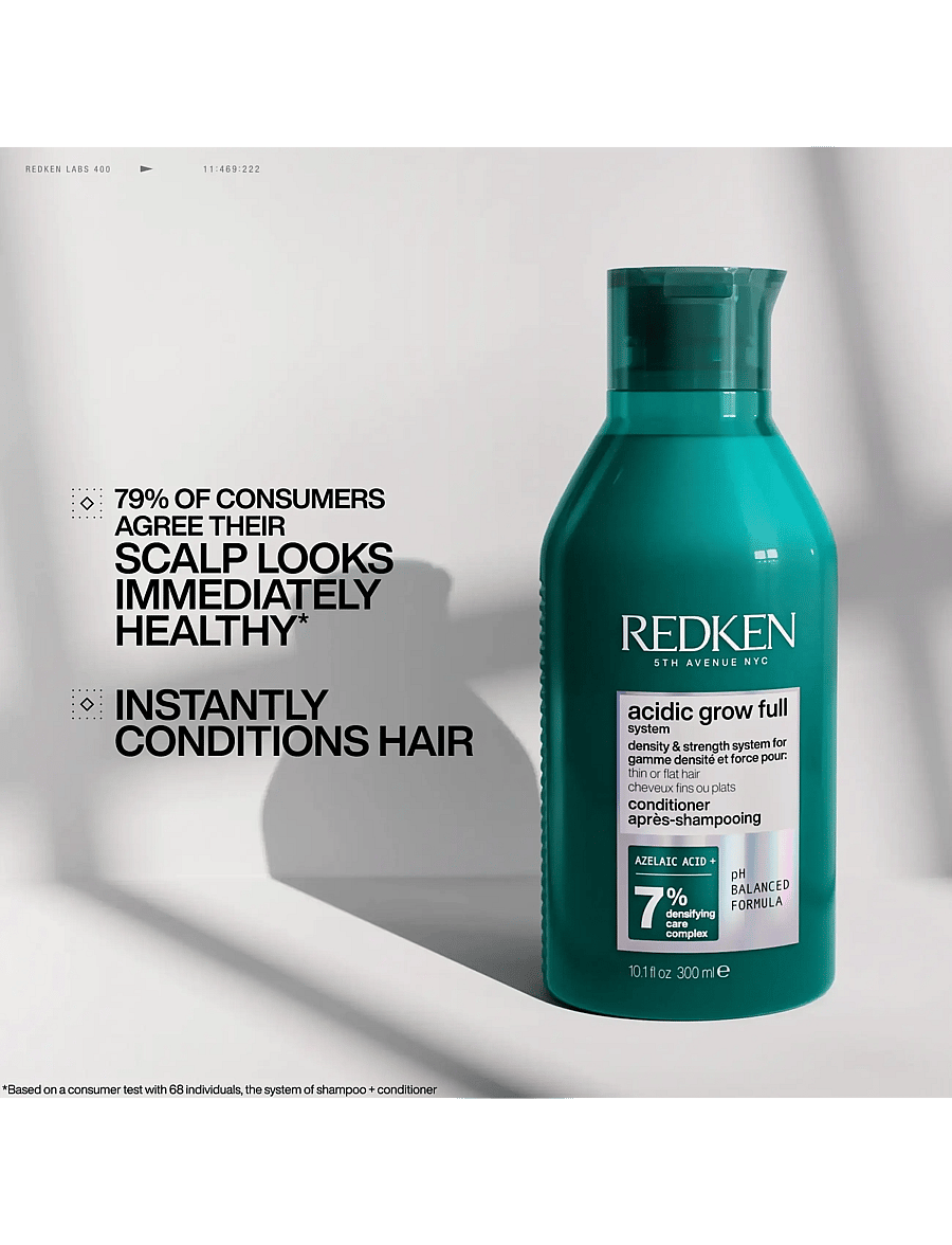 Redken - Redken Acidic Grow Full System Densifying Conditioner 300 ml - hoitoaineet - clear - 1