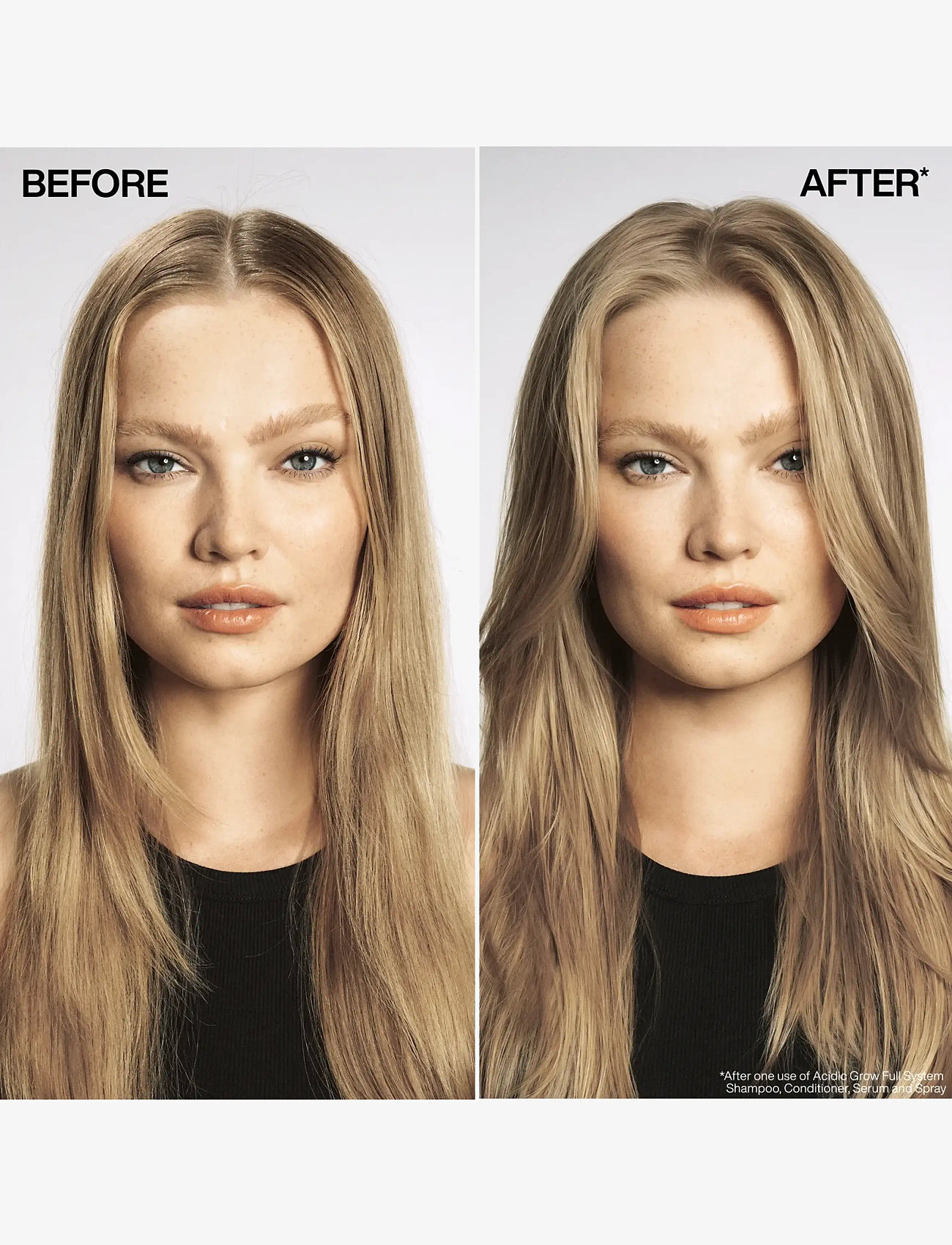 Redken - Redken Acidic grow Full System Densifying Conditioner for Thin Hair 300 ml - hårpleje - clear - 2