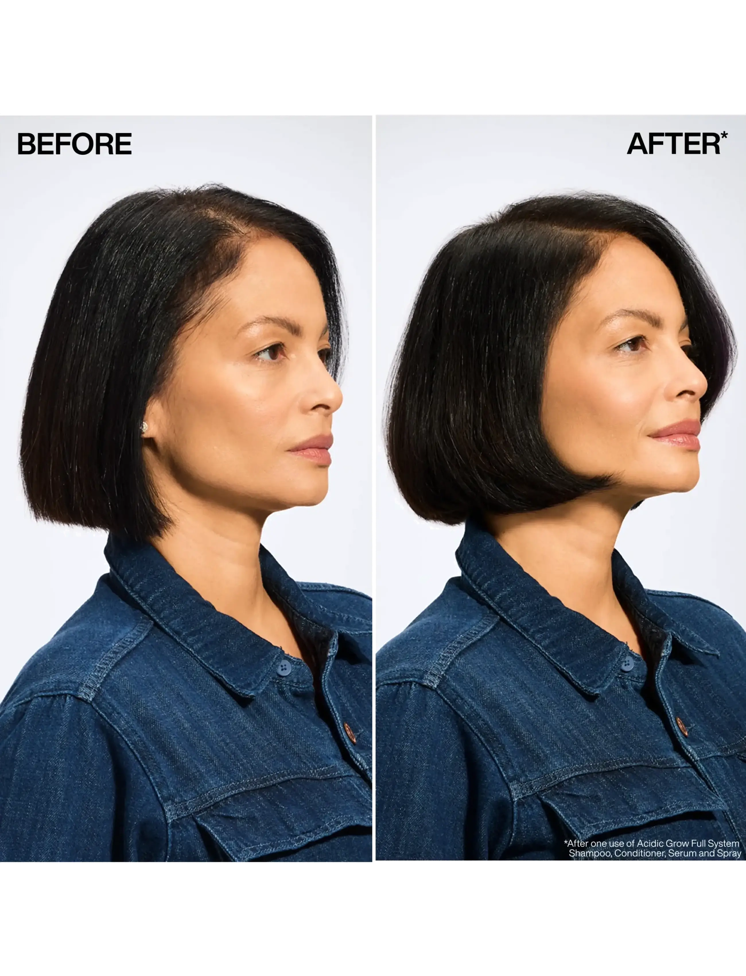 Redken - Redken Acidic grow Full System Densifying Conditioner for Thin Hair 300 ml - hárnæring - clear - 3