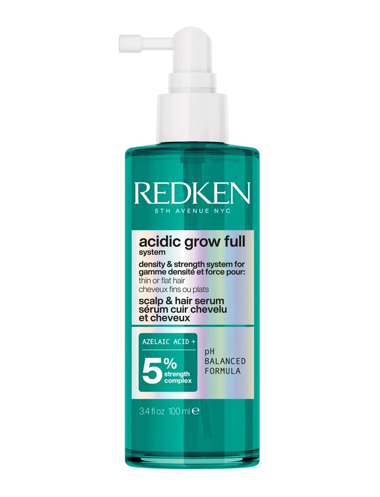 Redken Acidic Grow Full System Scalp & Hair Serum 100 Ml, Hårserum, Nude, Str: 100 ML