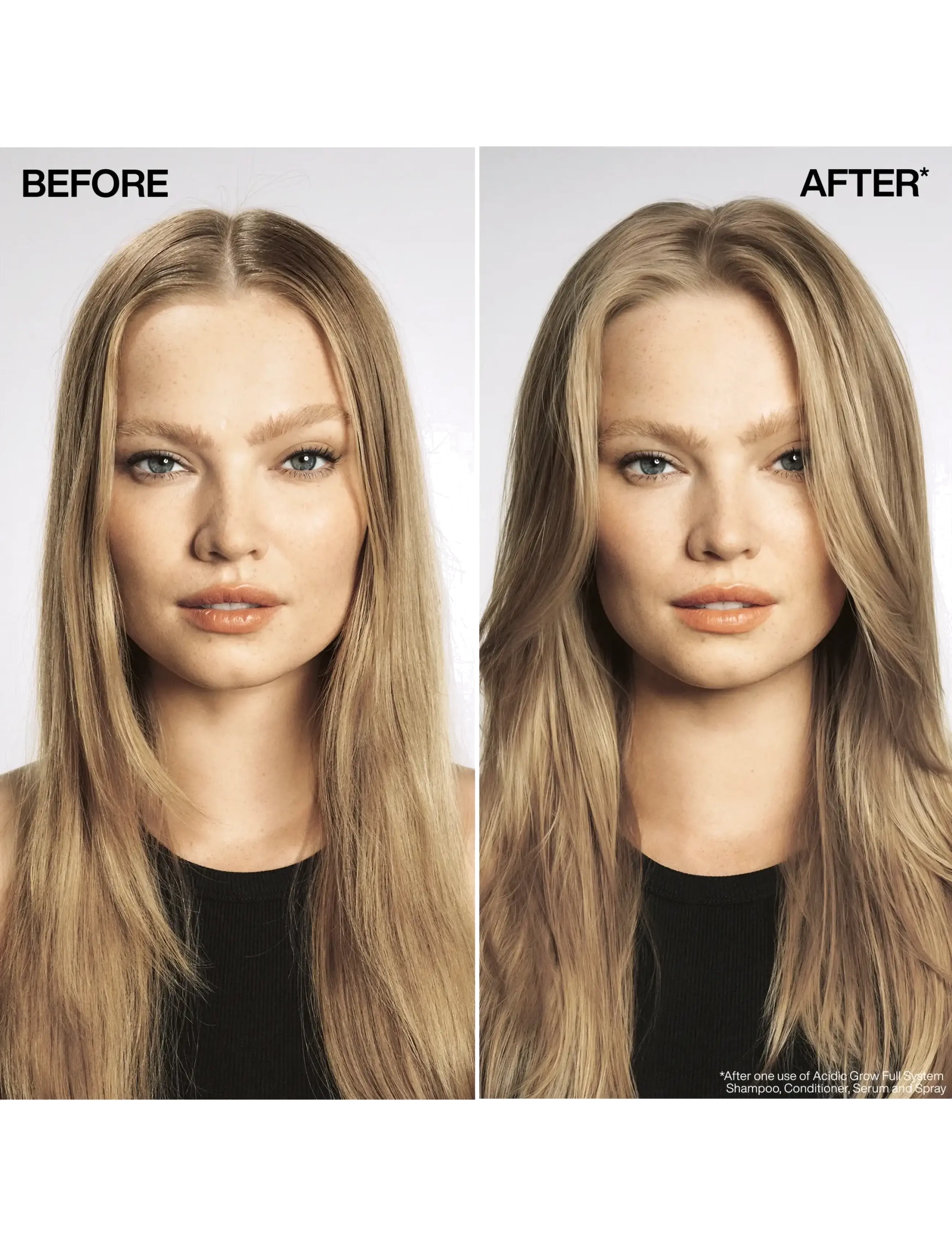 Redken - Redken Acidic grow Full System Instant Densifying Spray for Thin Hair 190 ml - hårkur - clear - 2