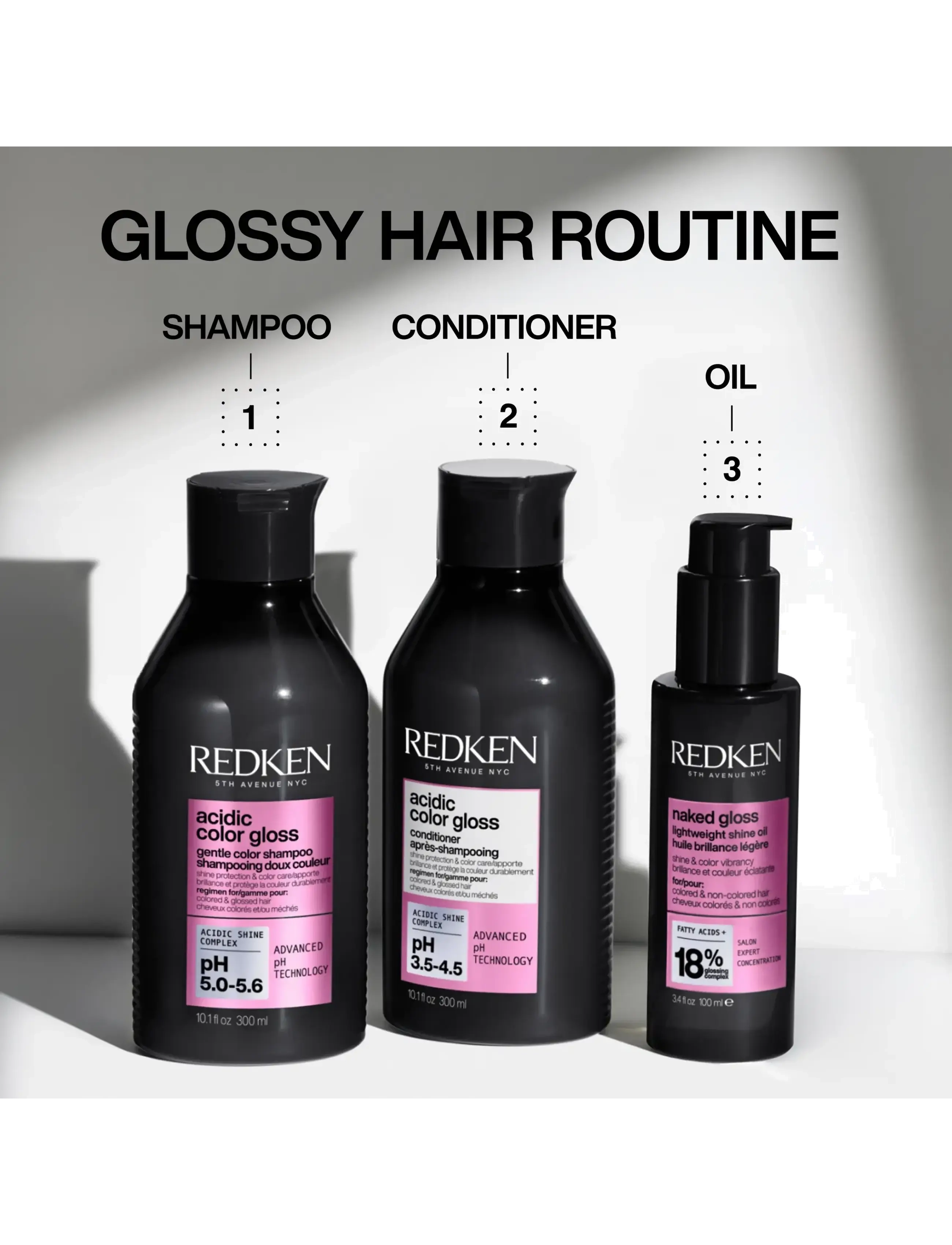 Redken - REDKEN HOLIDAYS ACIDIC COLOR GLOSS KIT - over 500 kr - clear - 1