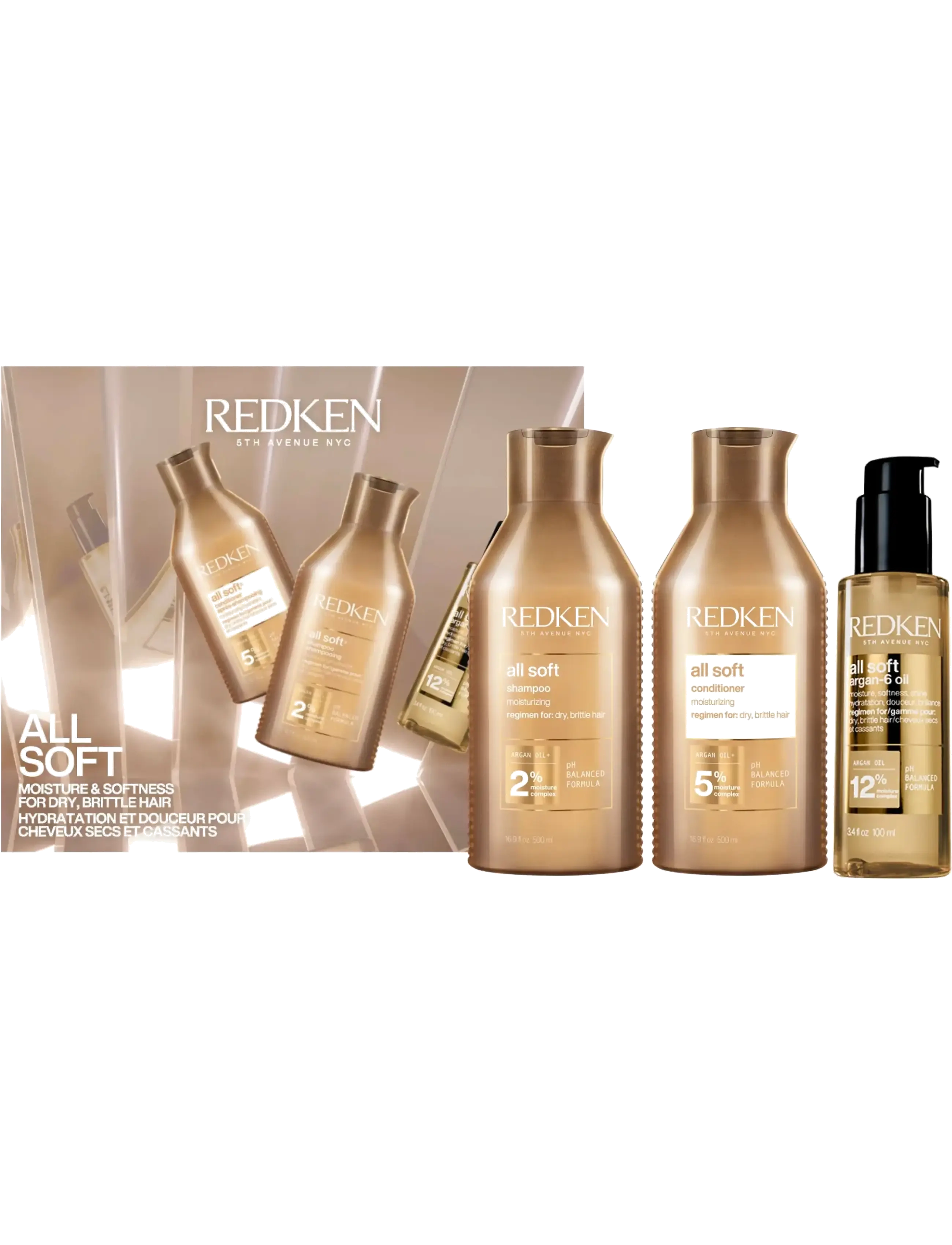Redken REDKEN HOLIDAYS ALL SOFT KIT - Redken - CLEAR / undefined